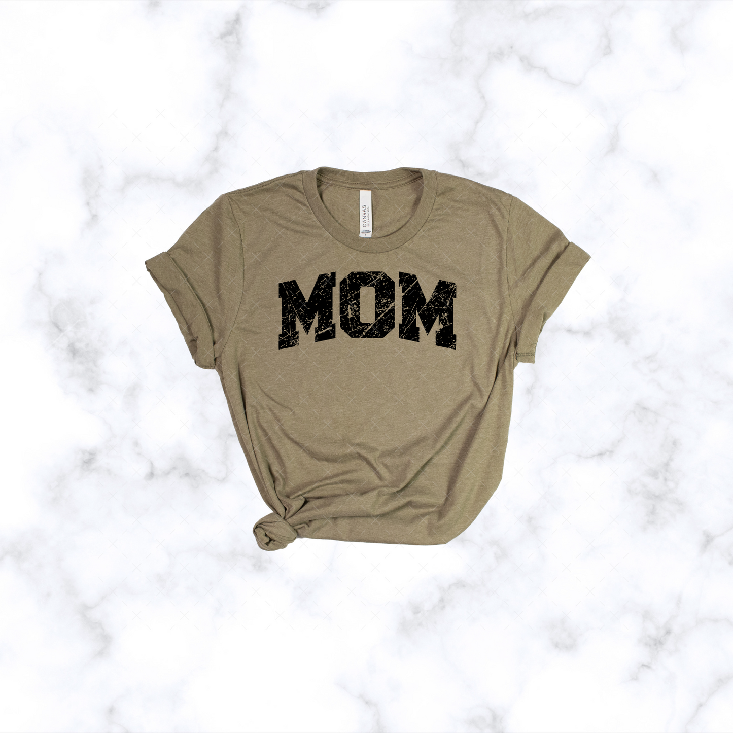 Mom Distressed Tee