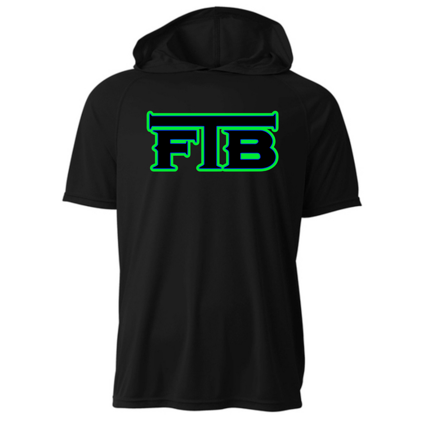 FTB Dri-Wick Short Sleeve Hooded T-Shirt Youth