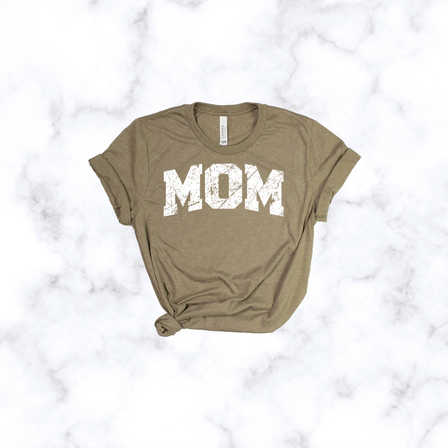 Mom Distressed Tee