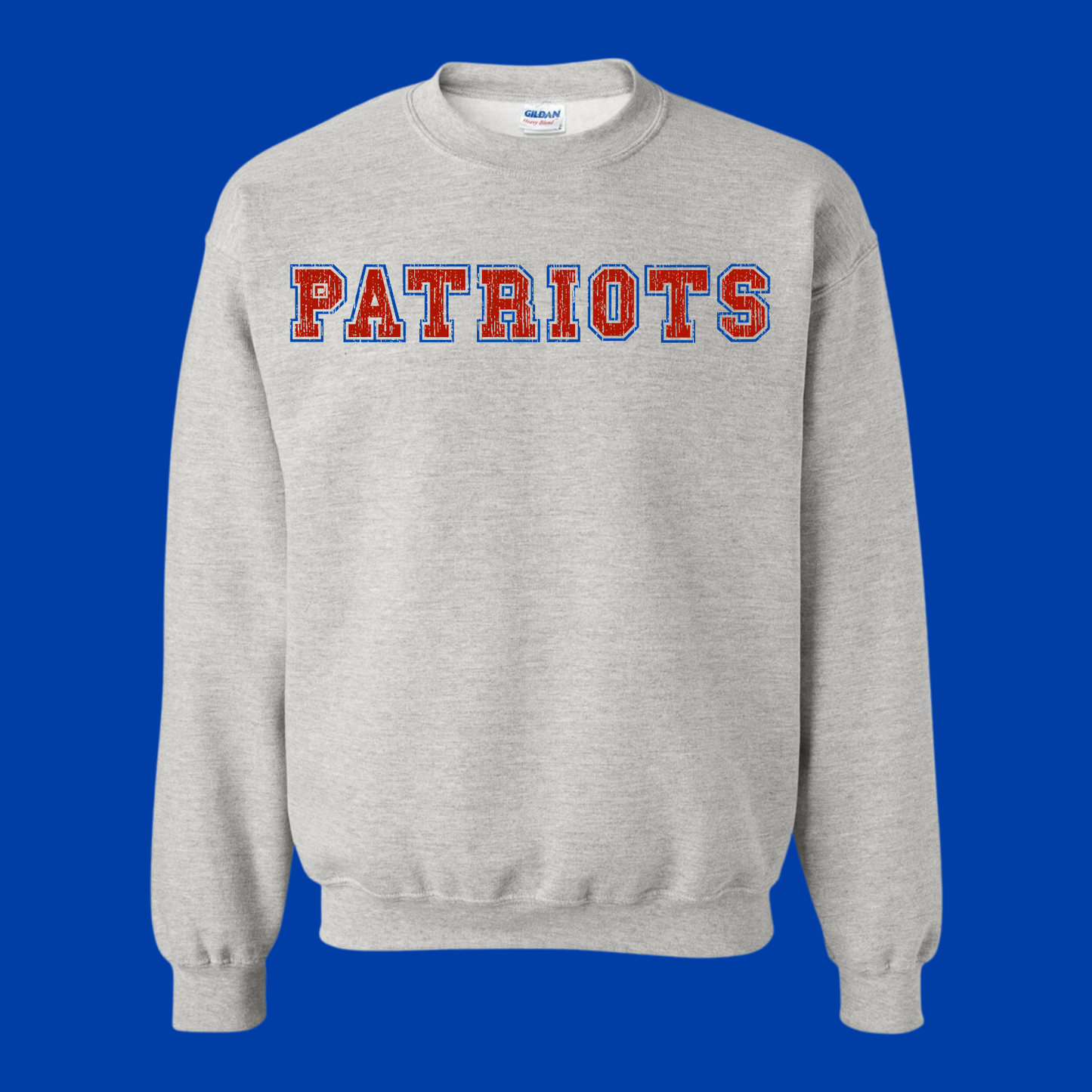Patriots Distressed Sweatshirt Youth