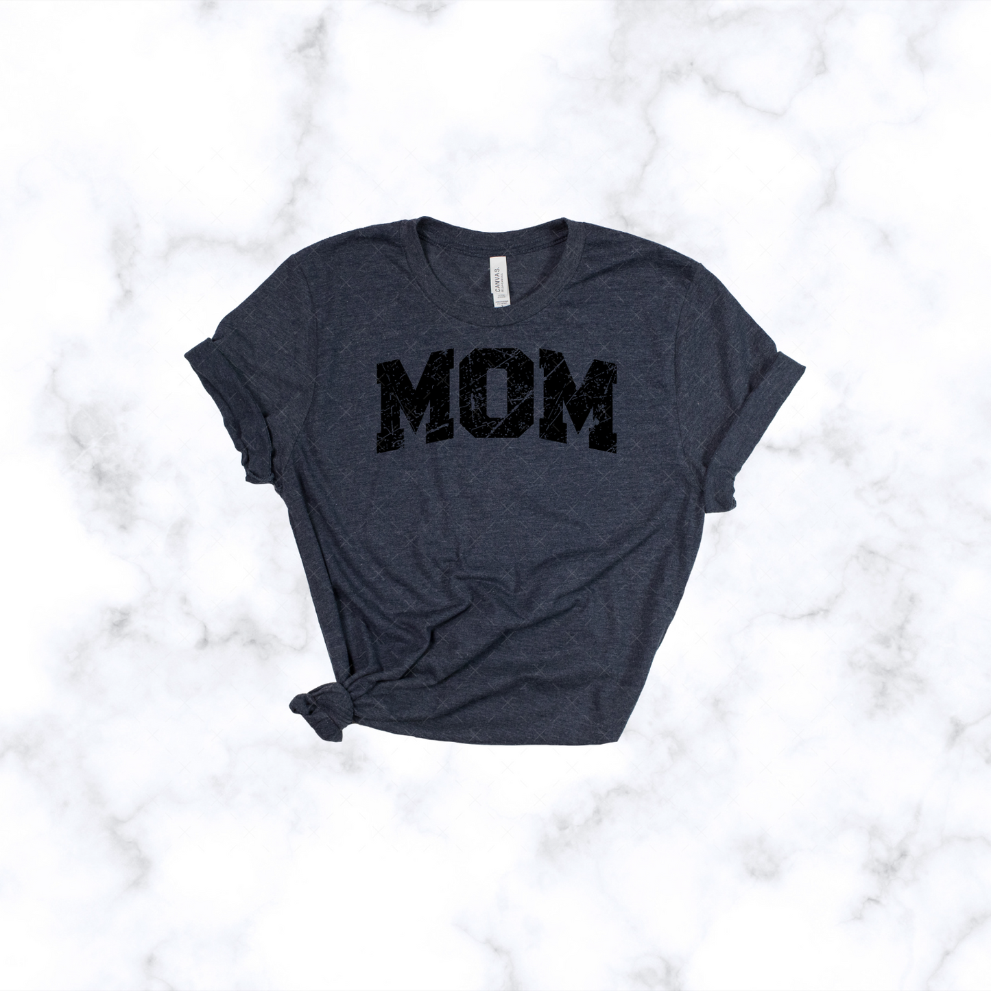 Mom Distressed Tee