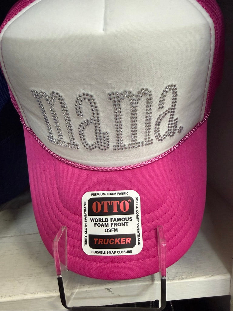 Mama Rhinestone Hat