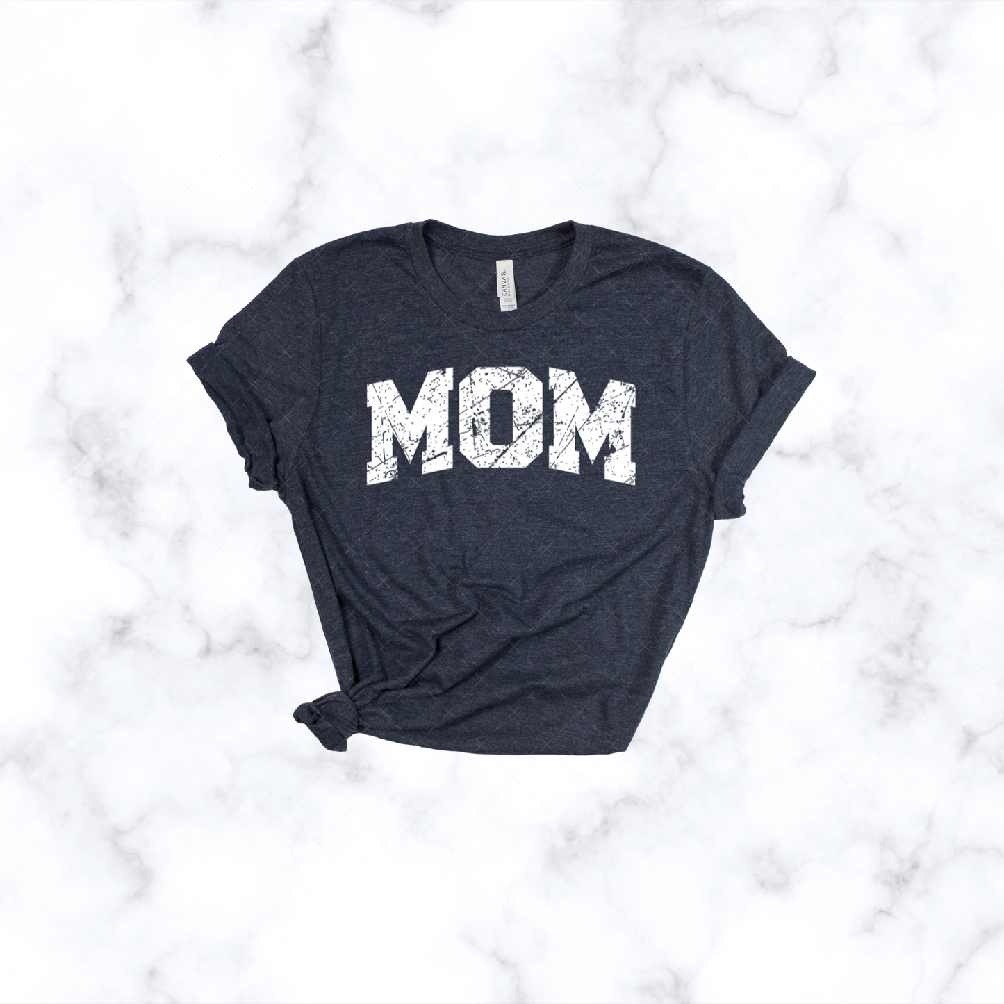 Mom Distressed Tee