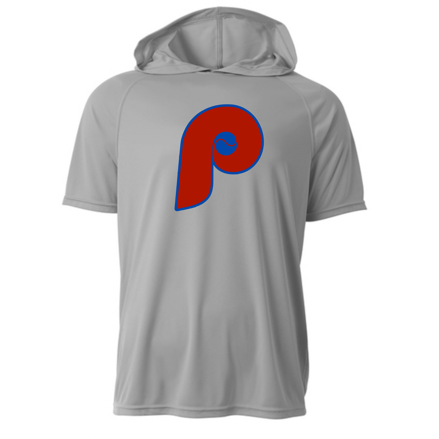 Patriots P Dri-Wick Short Sleeve Hooded T-Shirt Youth