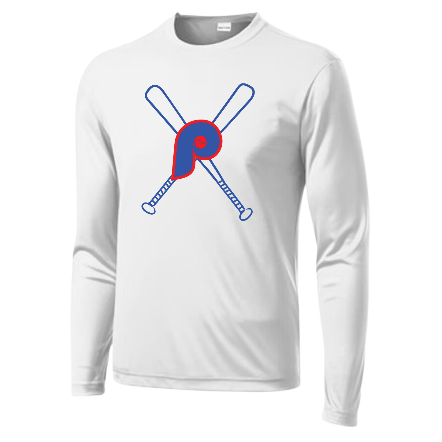 Pace Baseball Bats Adult Long Sleeve Dri-Wick Tee