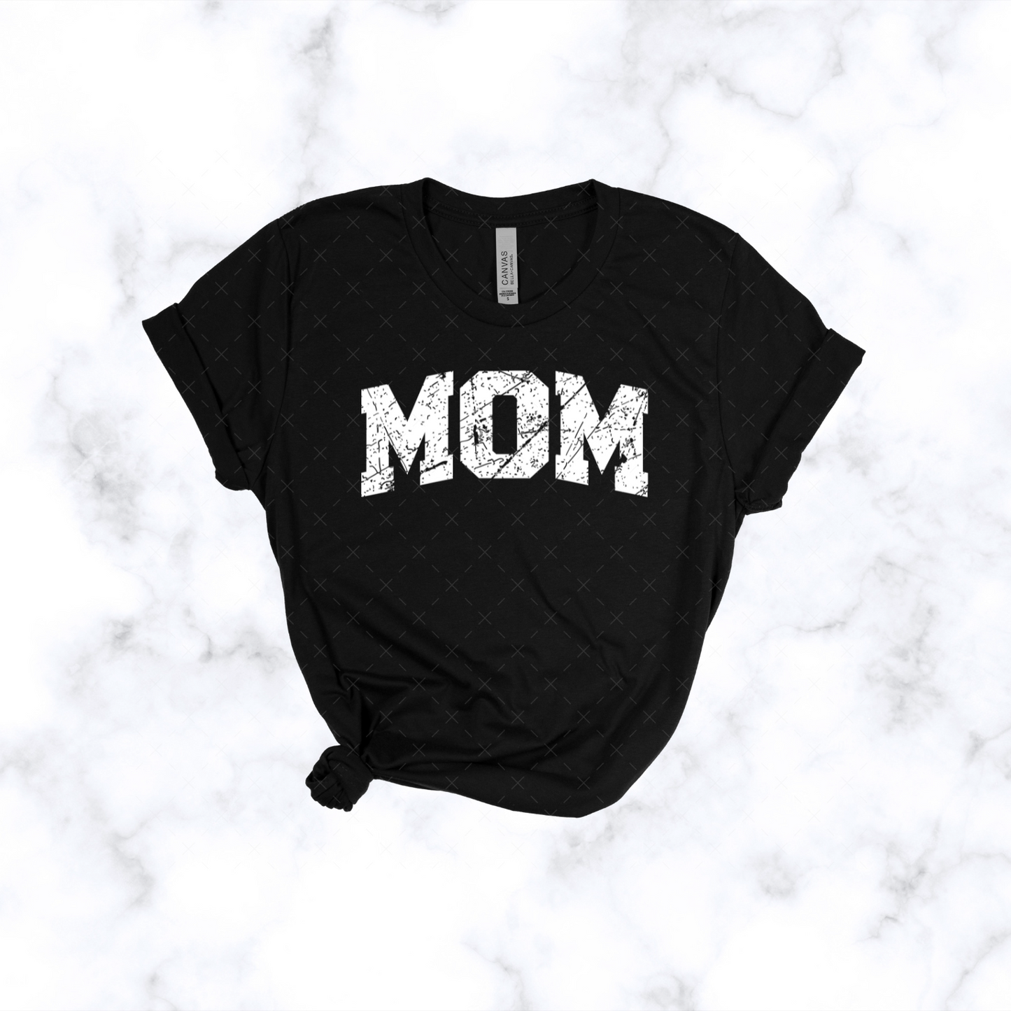 Mom Distressed Tee