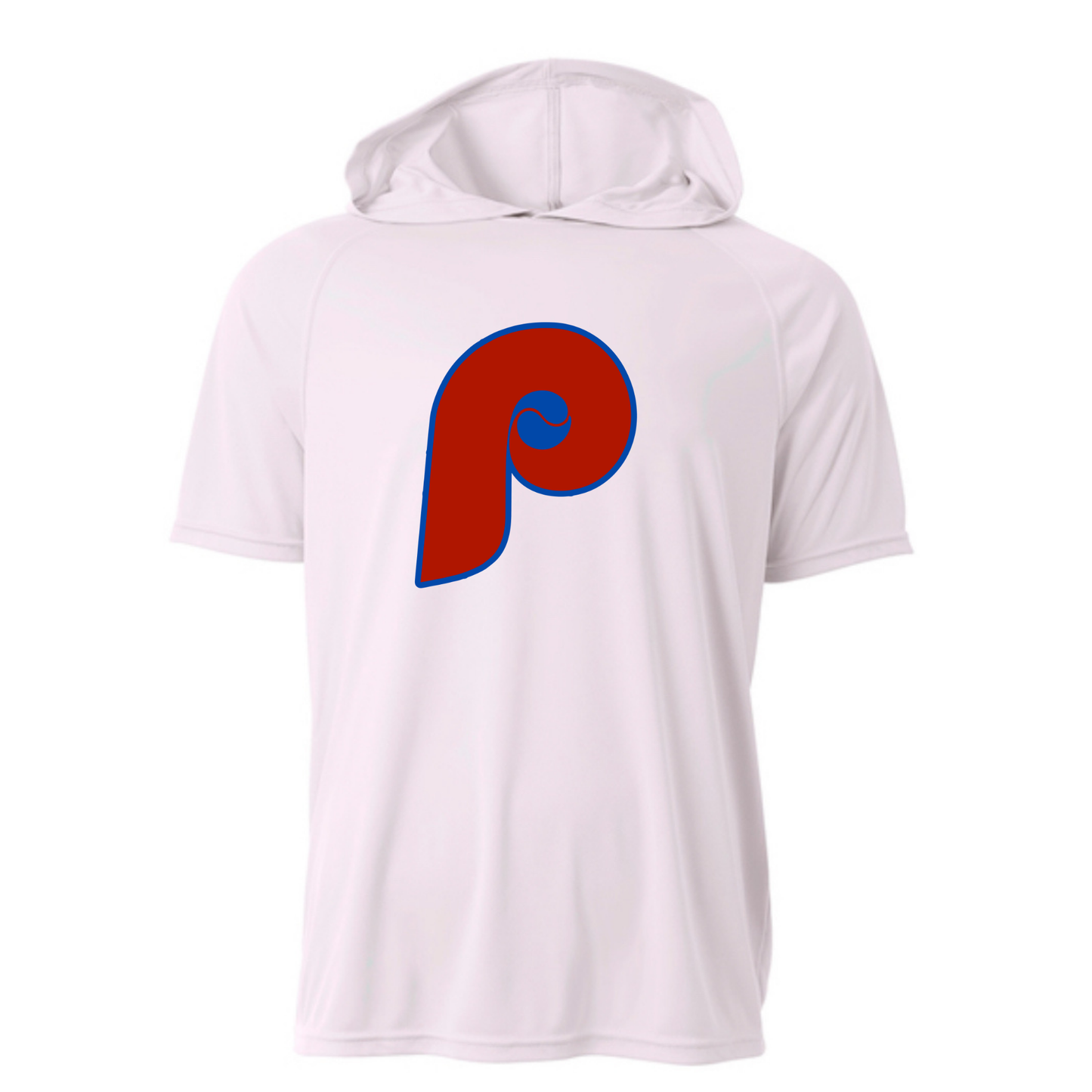 Patriots P Dri-Wick Short Sleeve Hooded T-Shirt Youth