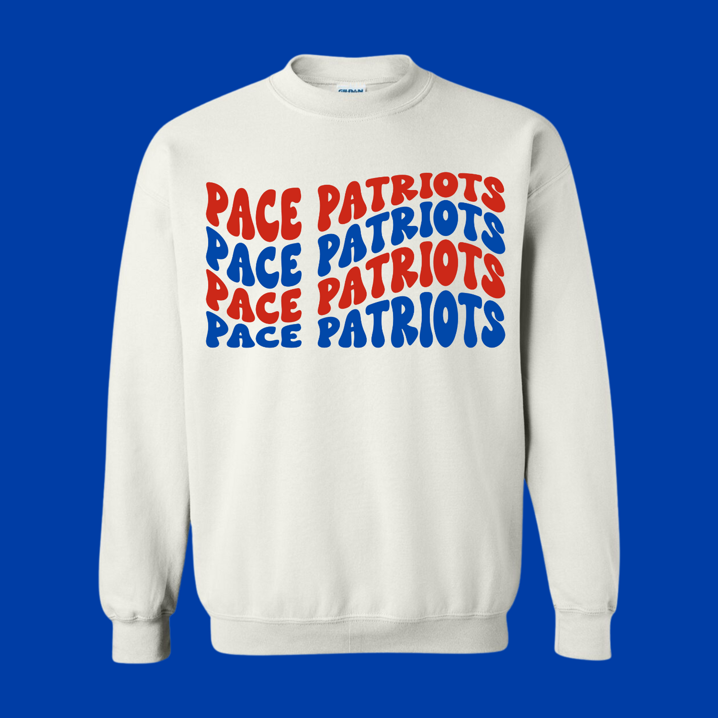 Patriots Wavy Sweatshirt