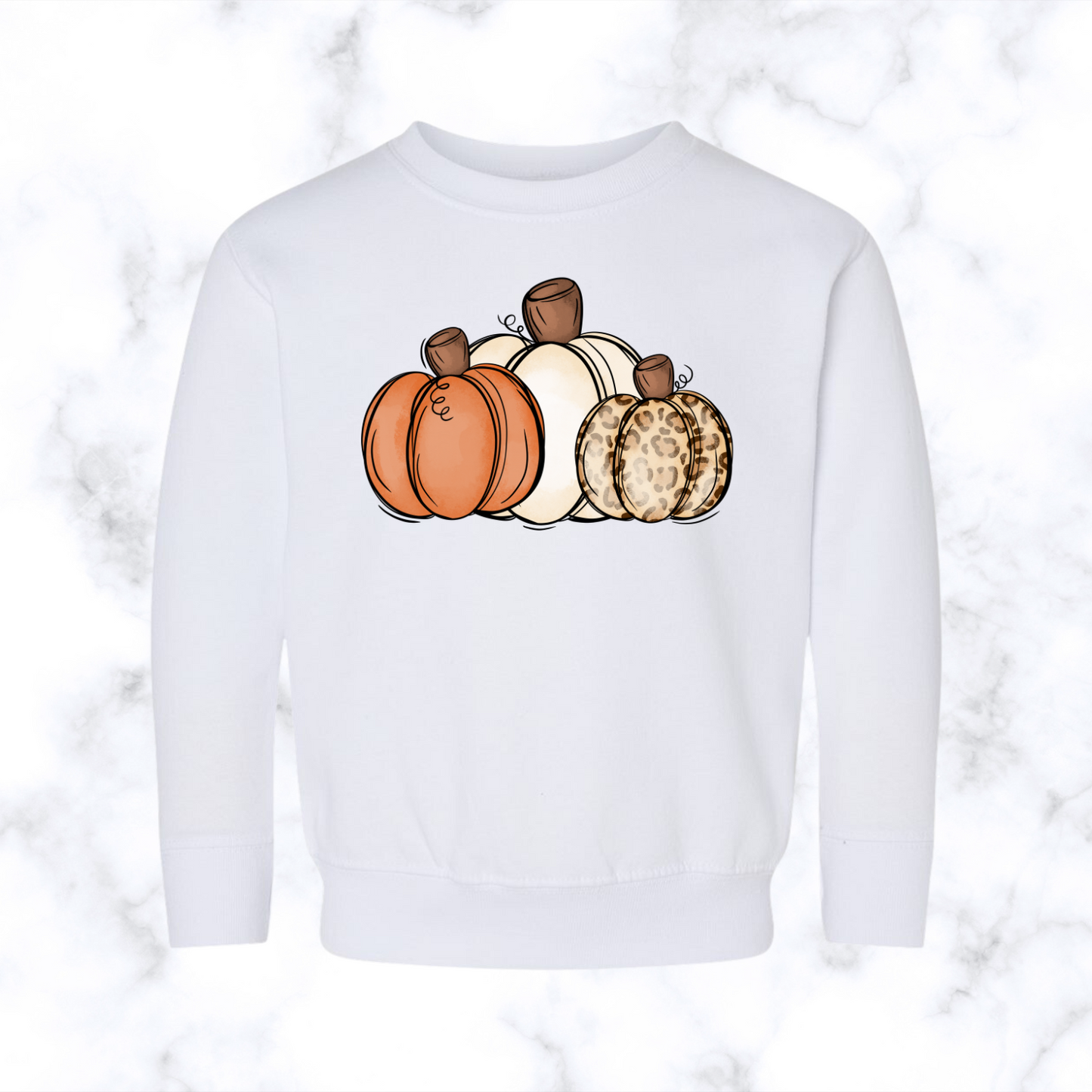 Fall Pumpkins Sweatshirt Youth