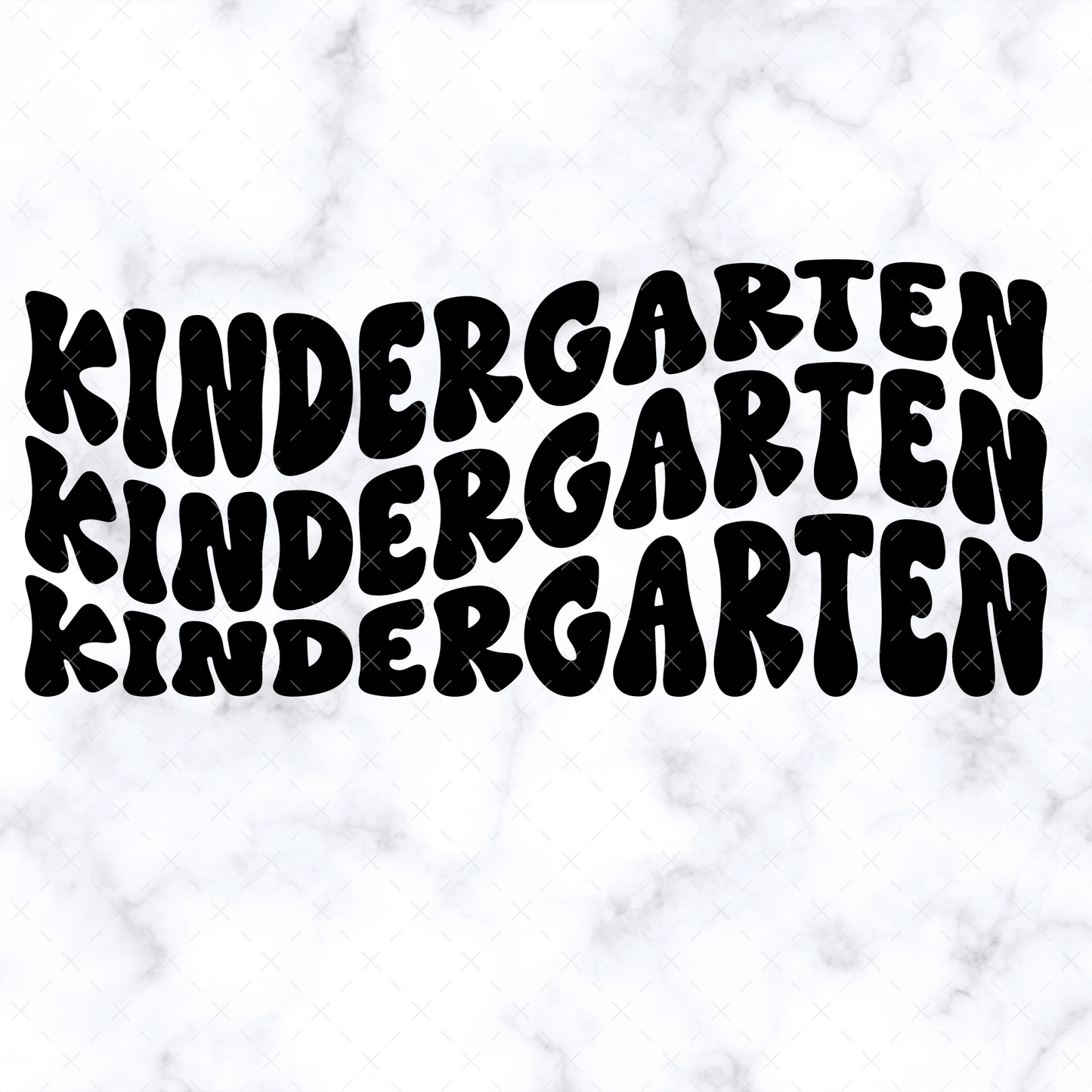 Kindergarten Groovy Wave