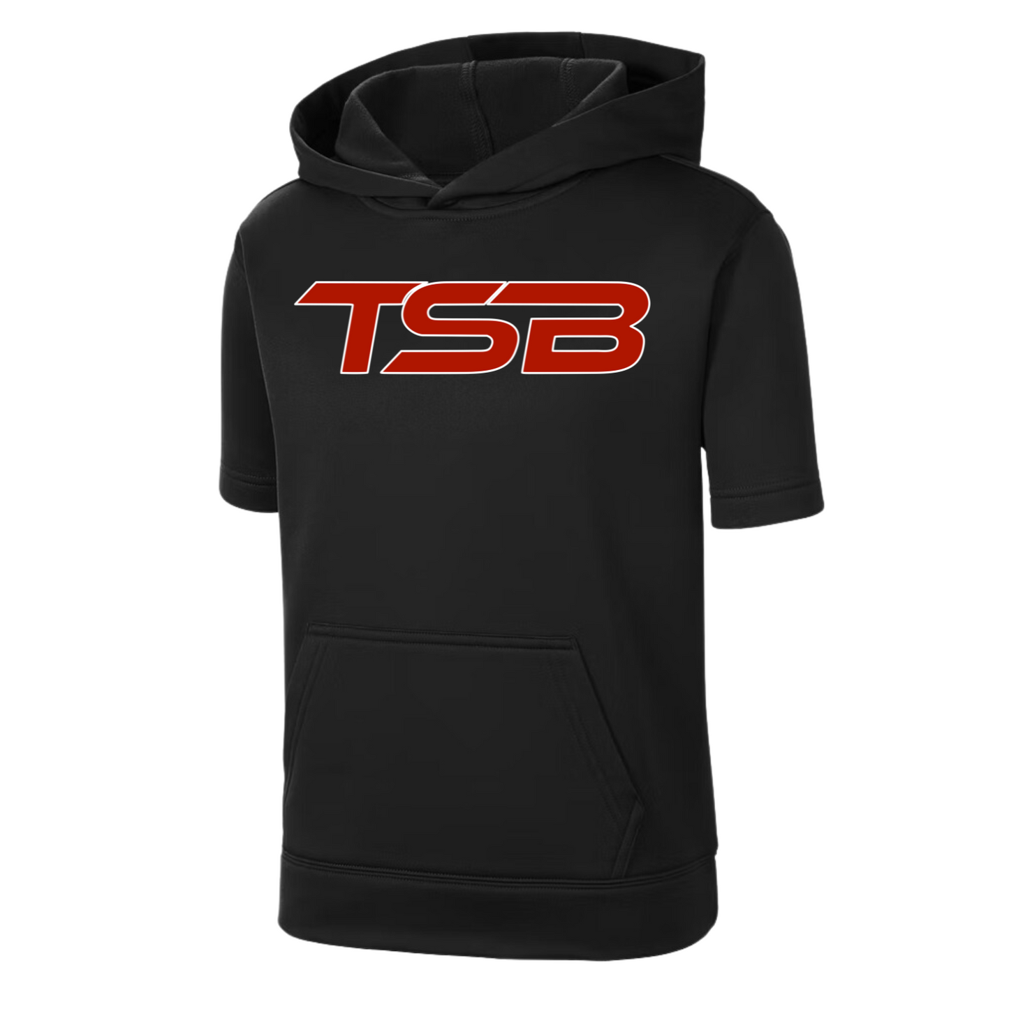 TSB Youth Short Sleeve Hooded Pullover