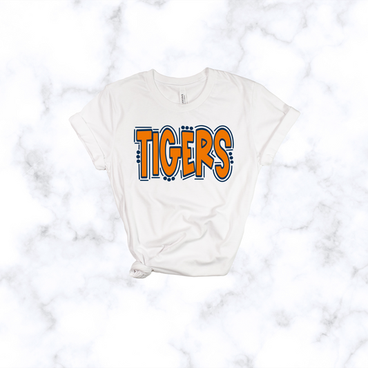 Auburn Tigers Doodle
