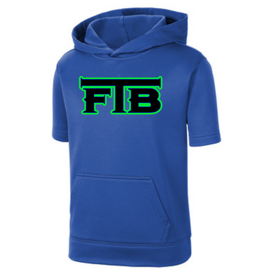 FTB Dri-Wick Short Sleeve Hoodie Adult