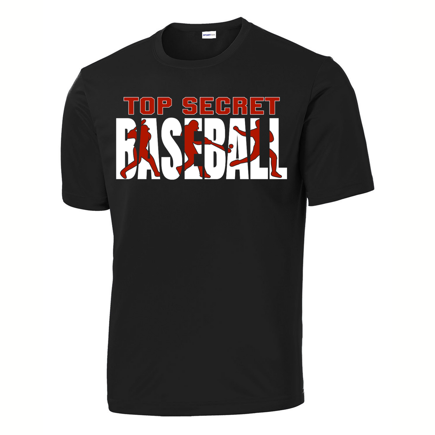 Top Secret Adult Short Sleeve Dri-Wick Tee