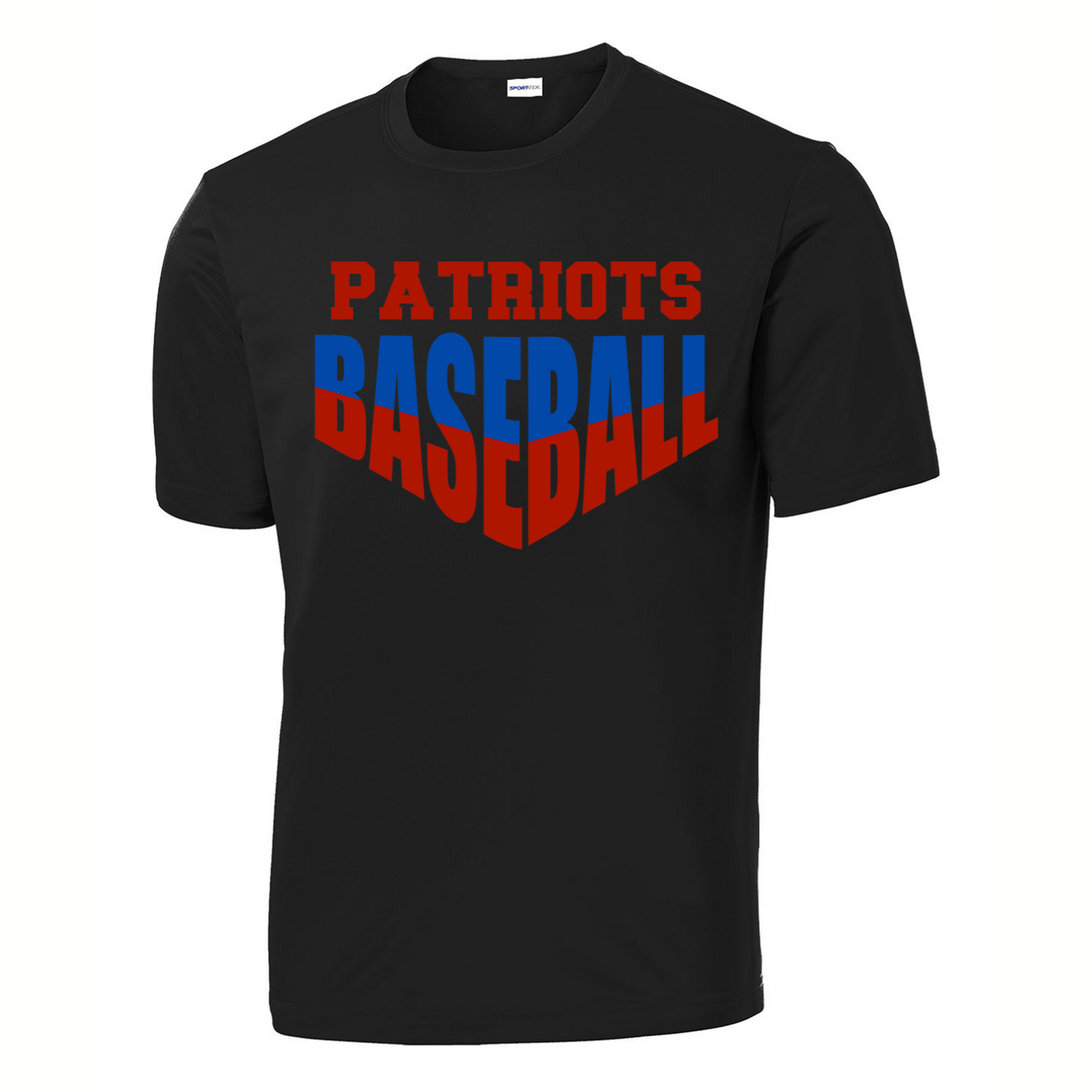 Patriots Baseball Adult Short Sleeve Tee