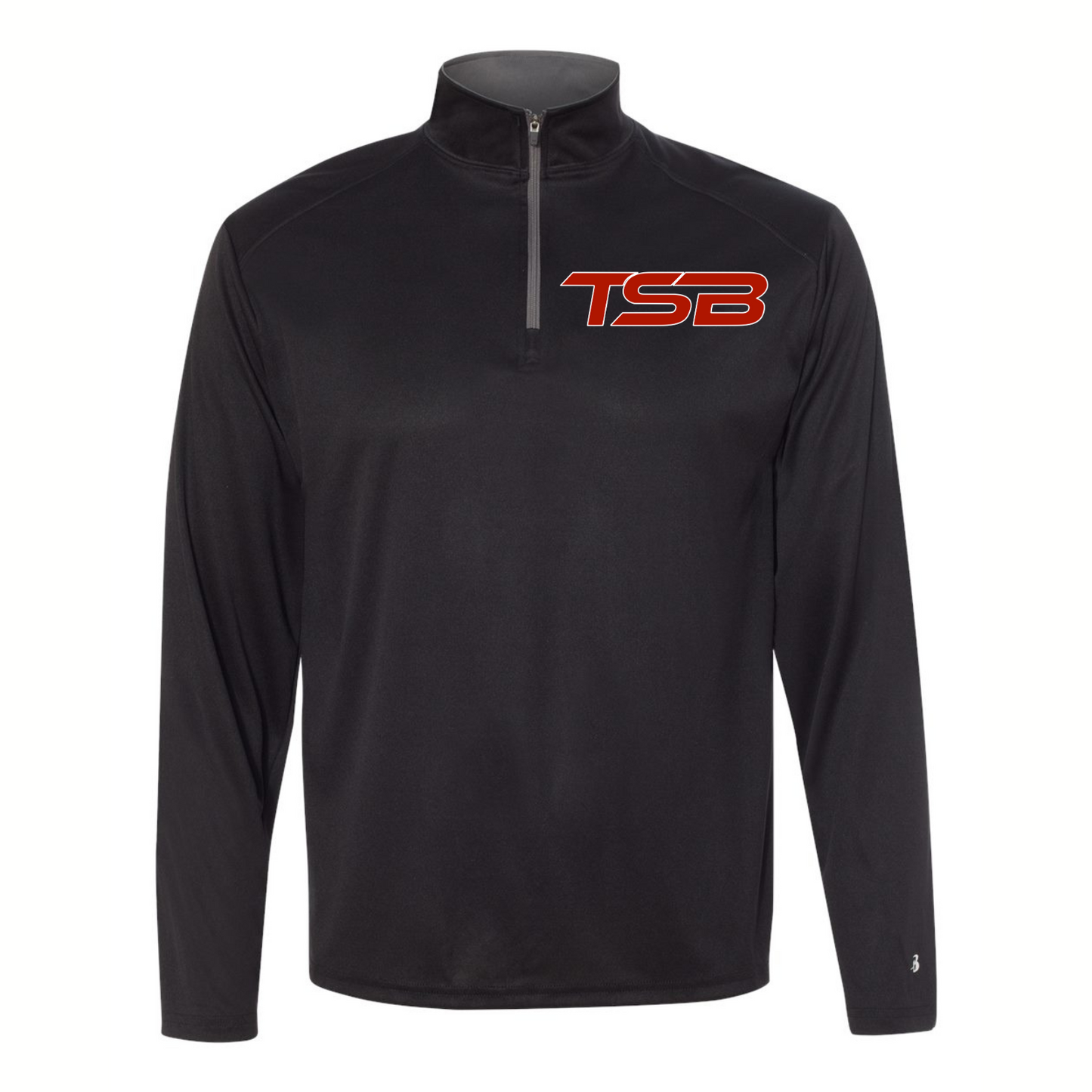 TSB Adult 1/4 Zip Long Sleeve Pullover