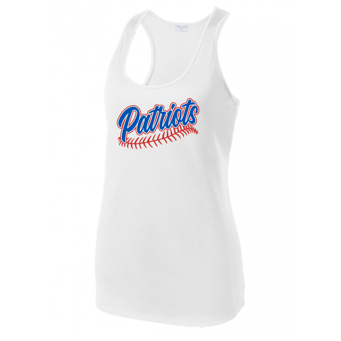 Patriots Baseball Racerback Tank