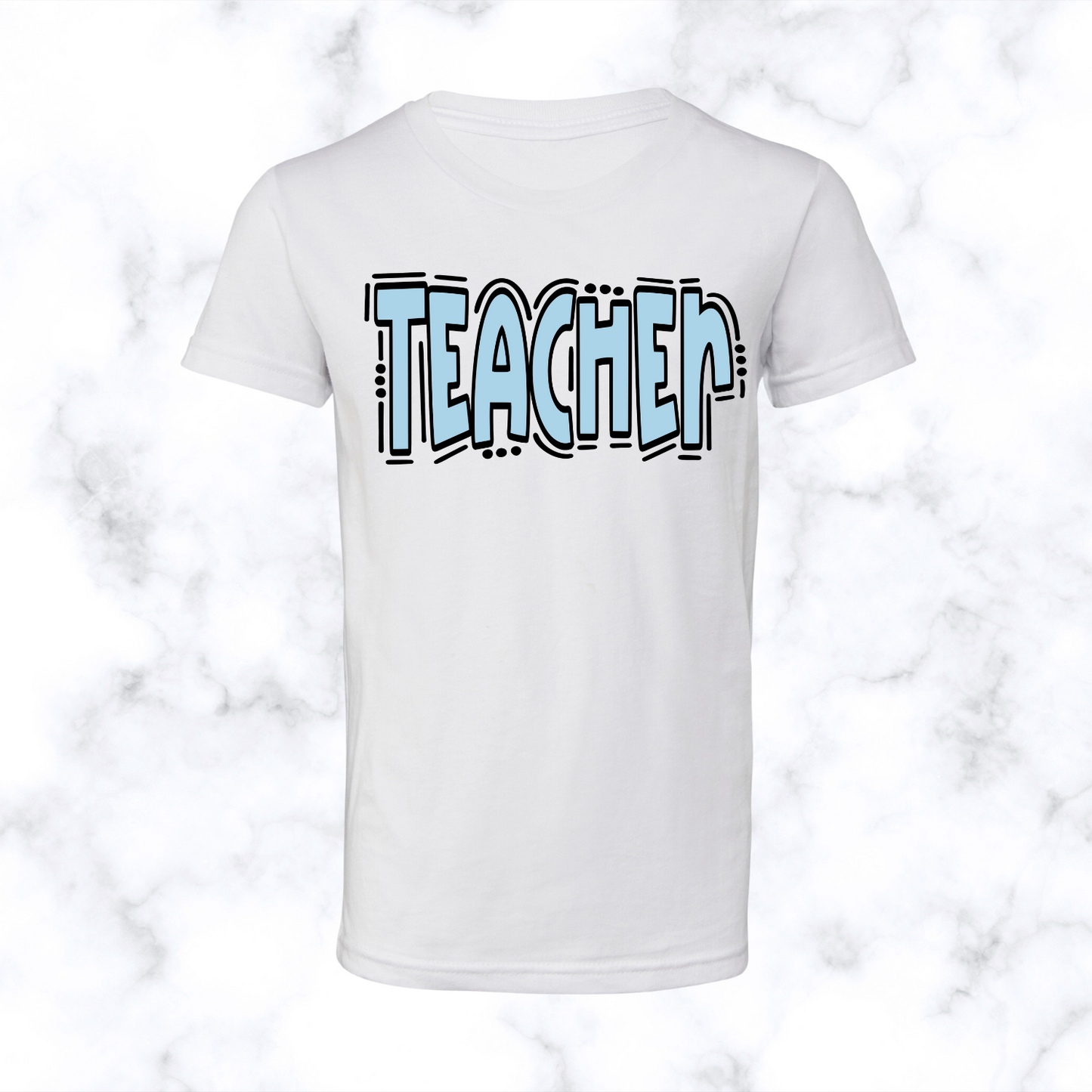 Wolfpack Teacher Doodle Tee Adult