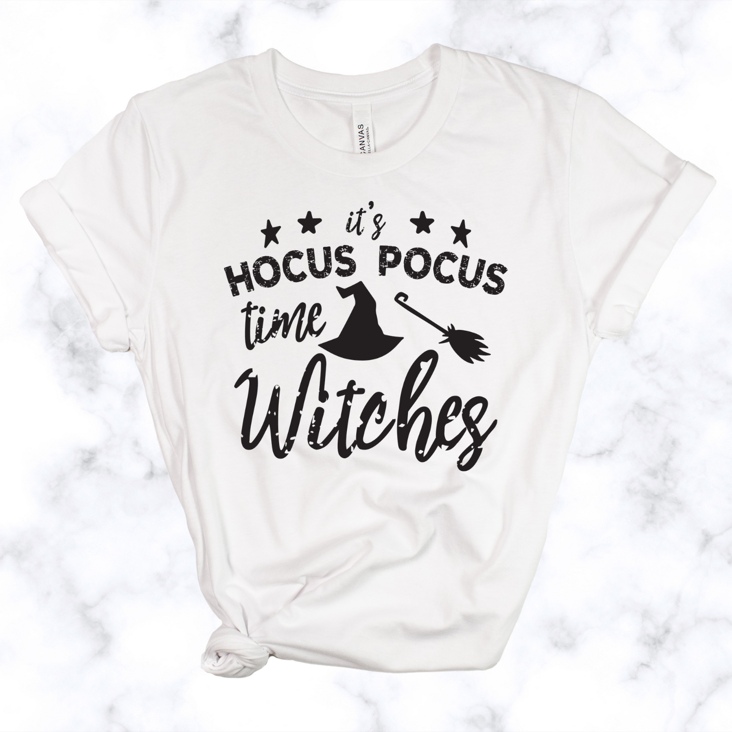 It's Hocus Pocus Time Witches Tee