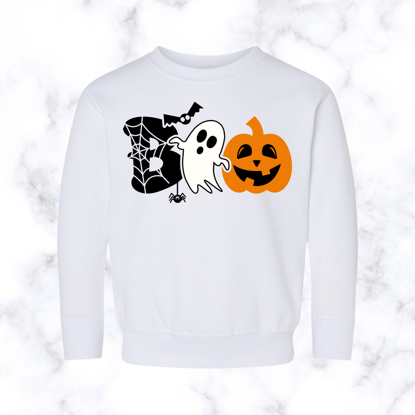 Halloween Boo Sweatshirt Youth