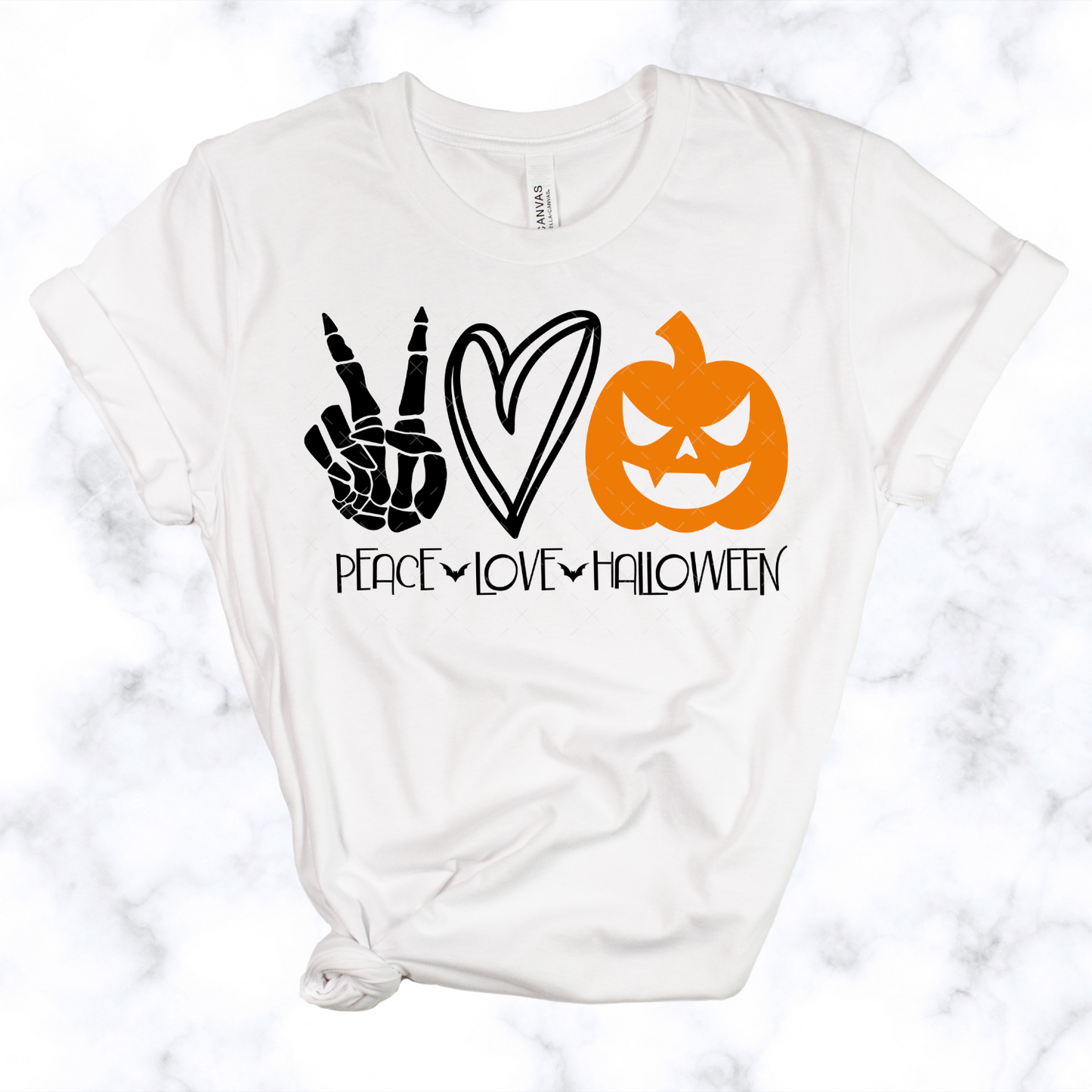 Peace Love Halloween Tee