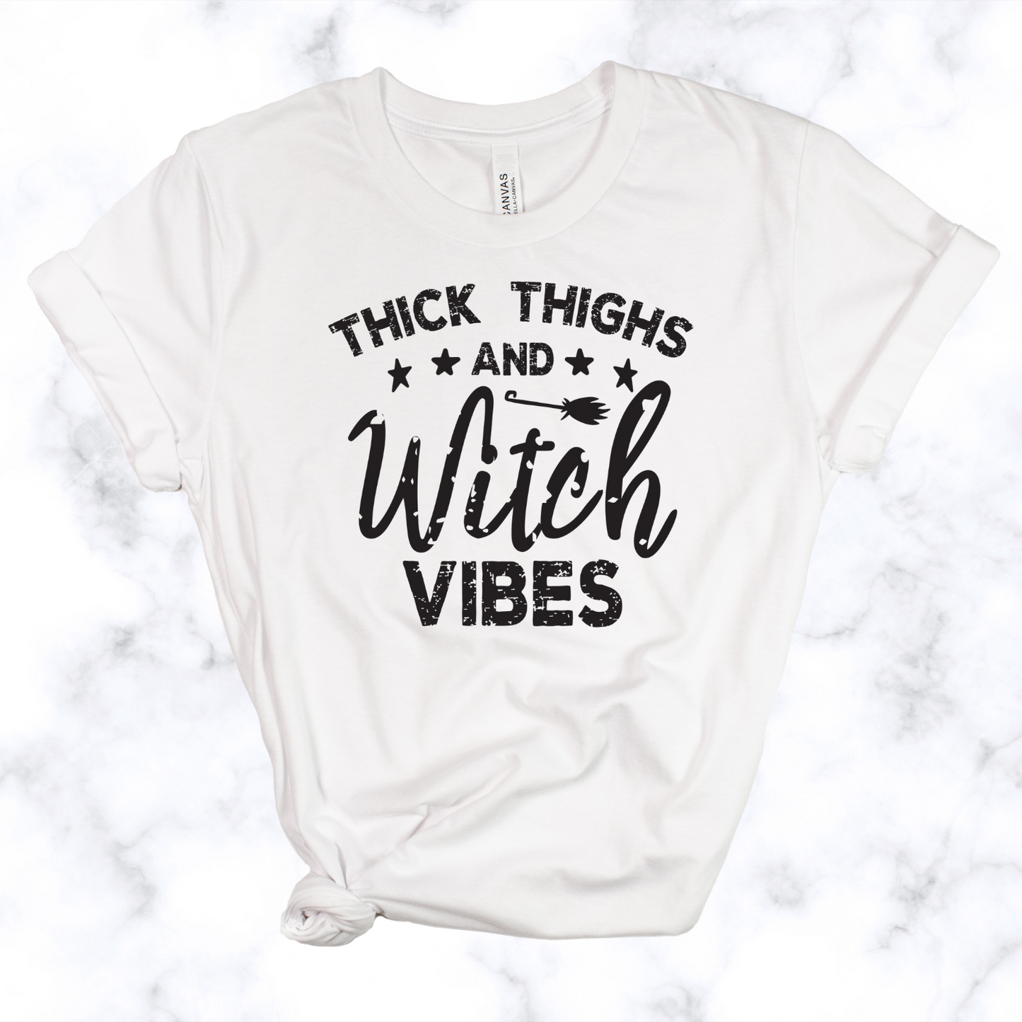 Thick Thighs + Witch Vibes Tee