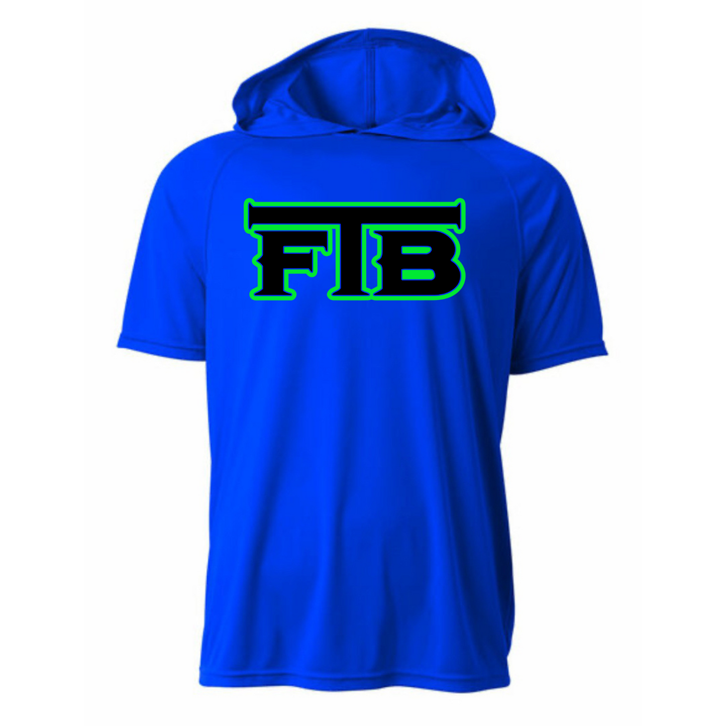 FTB Dri-Wick Short Sleeve Hooded T-Shirt Youth