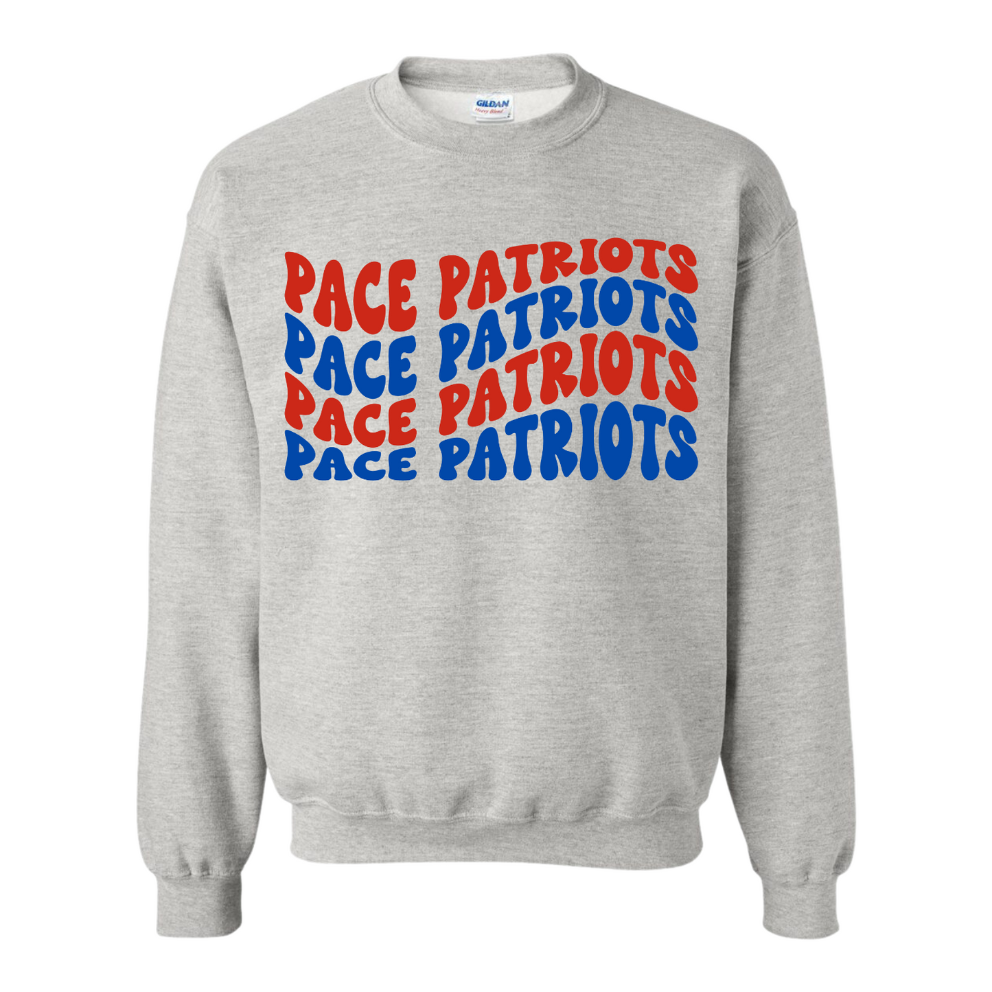 Patriots Wavy Sweatshirt Youth