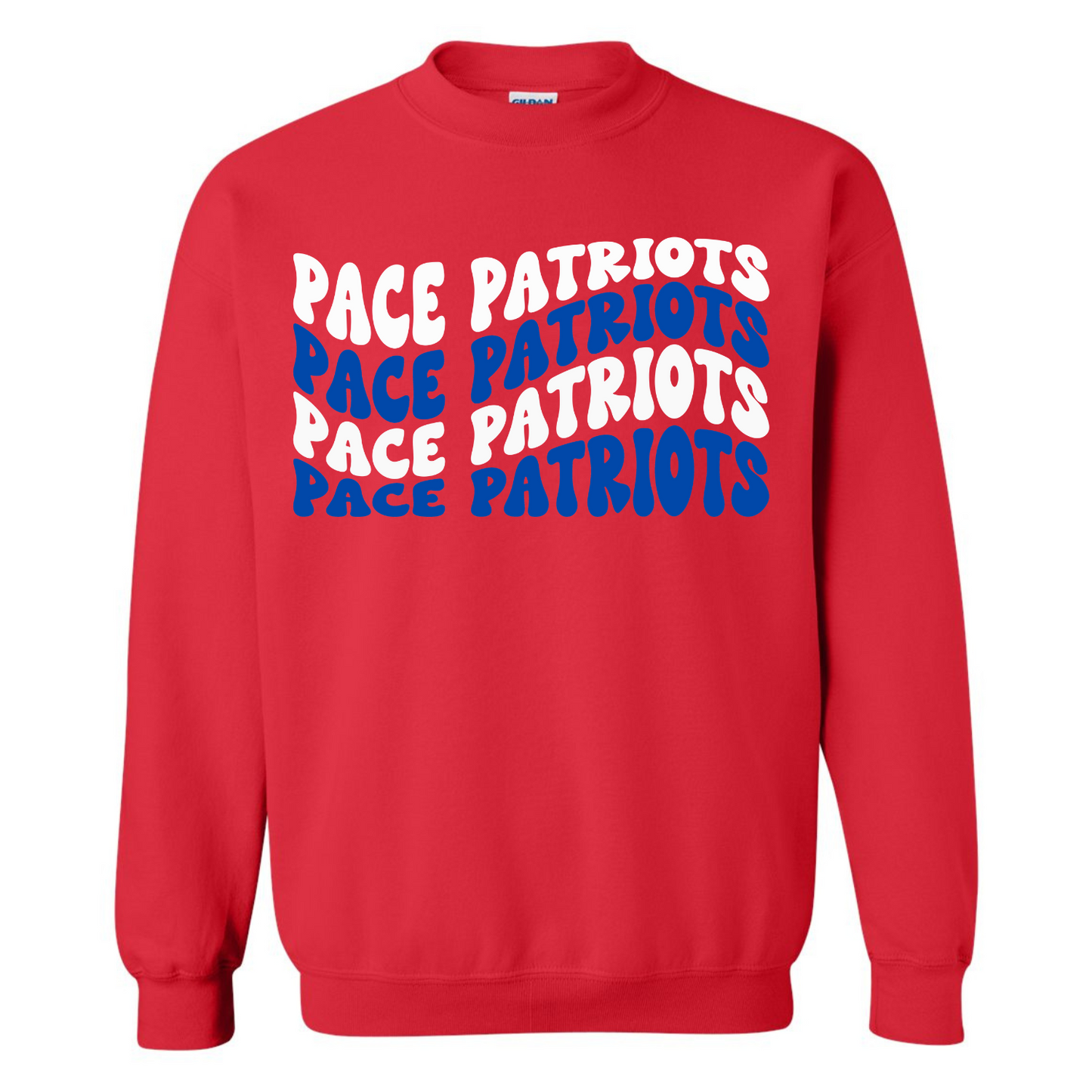 Patriots Wavy Sweatshirt Youth