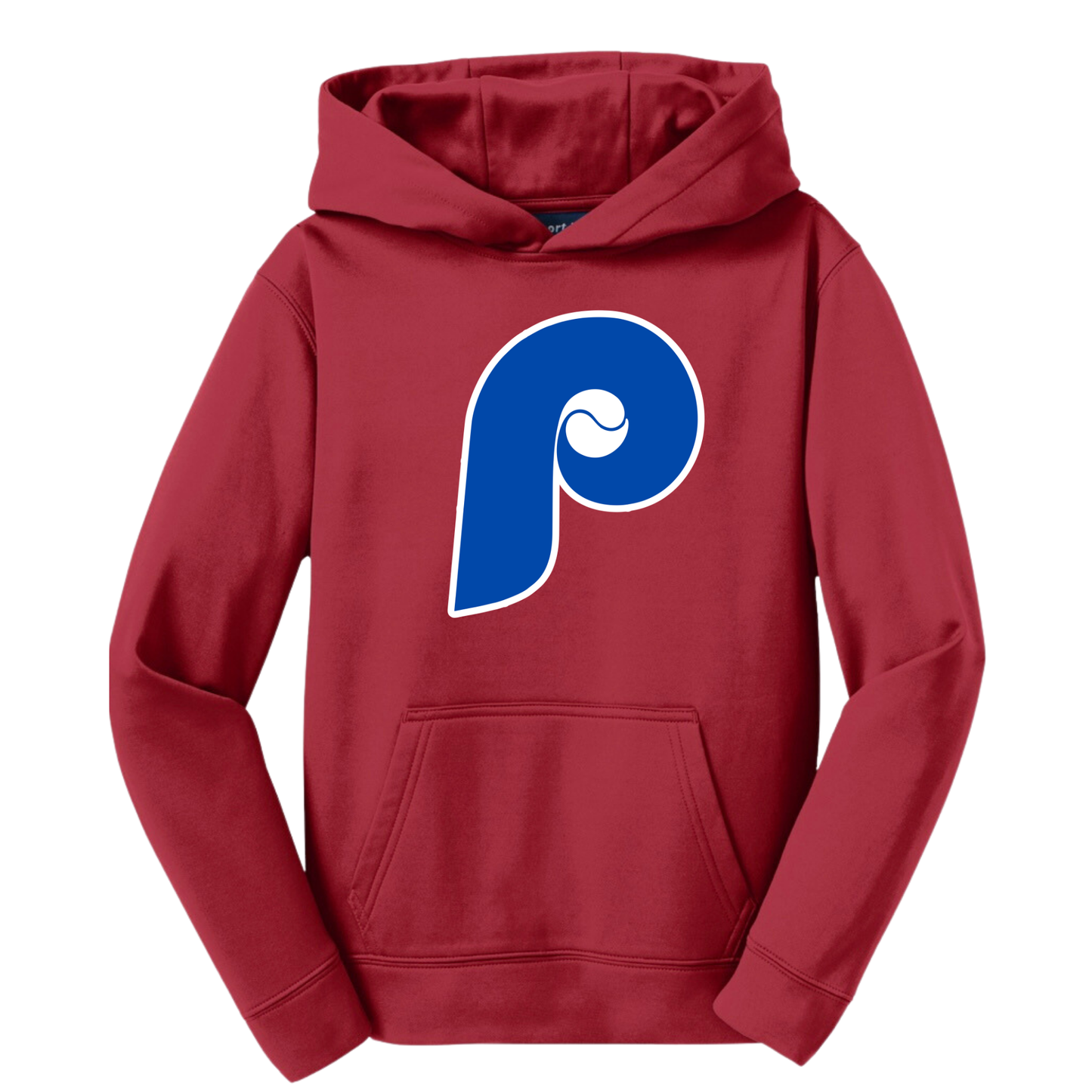 Patriots P Adult Dri-Wick Hoodie