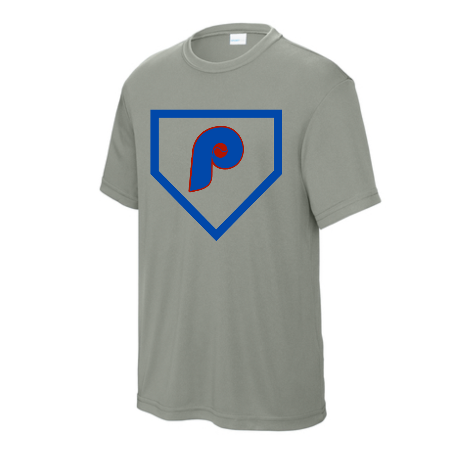 P Home Plate Youth Short Sleeve Tee