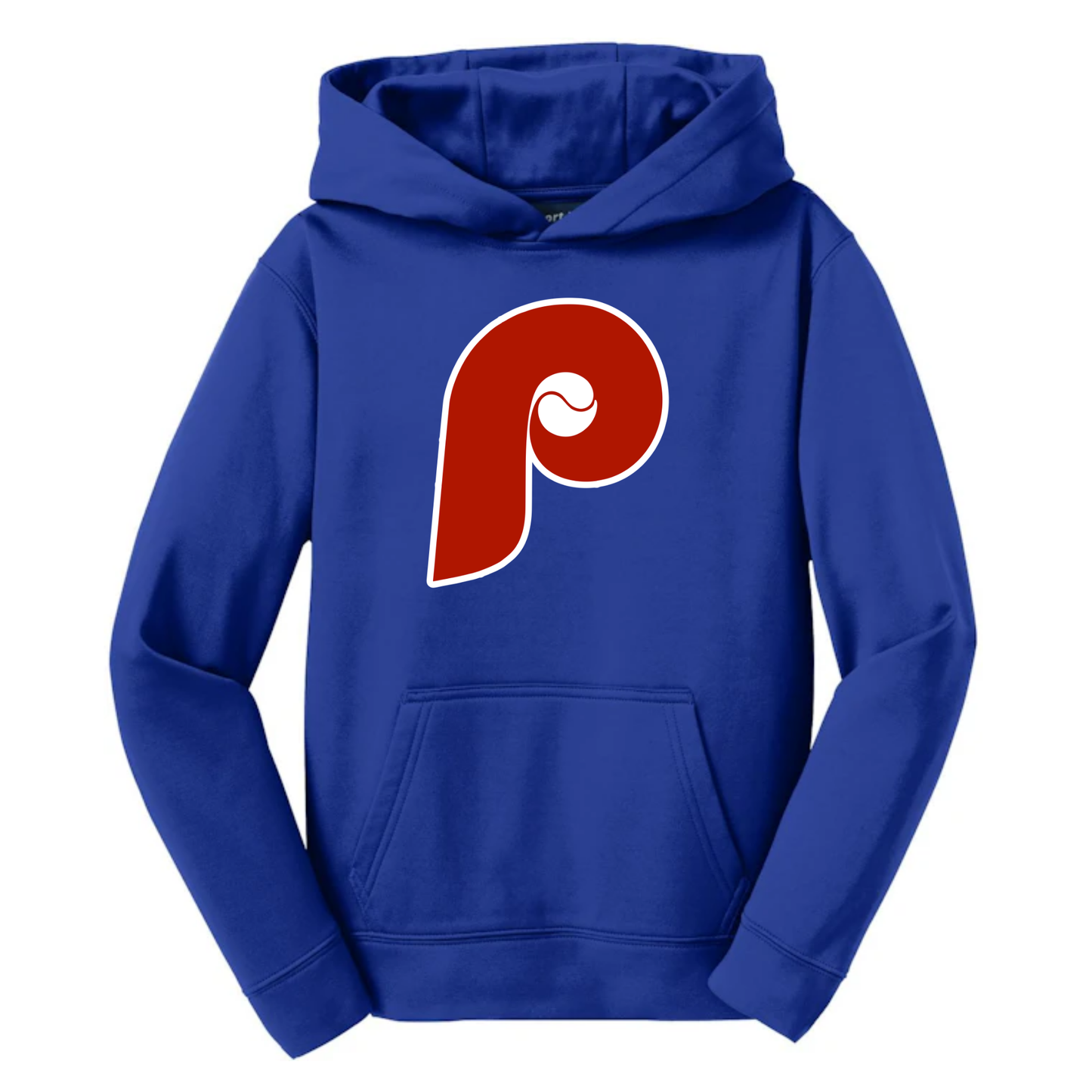 Patriots P Youth Dri-Wick Hoodie