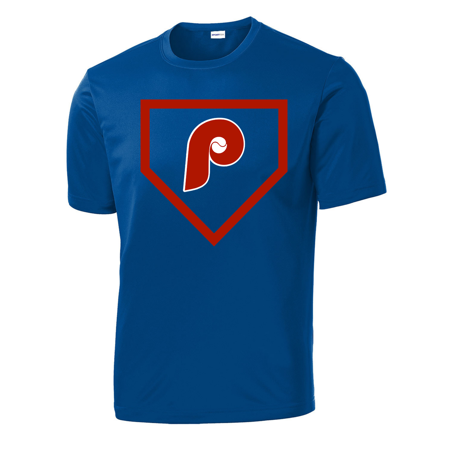 P Home Plate Youth Short Sleeve Tee