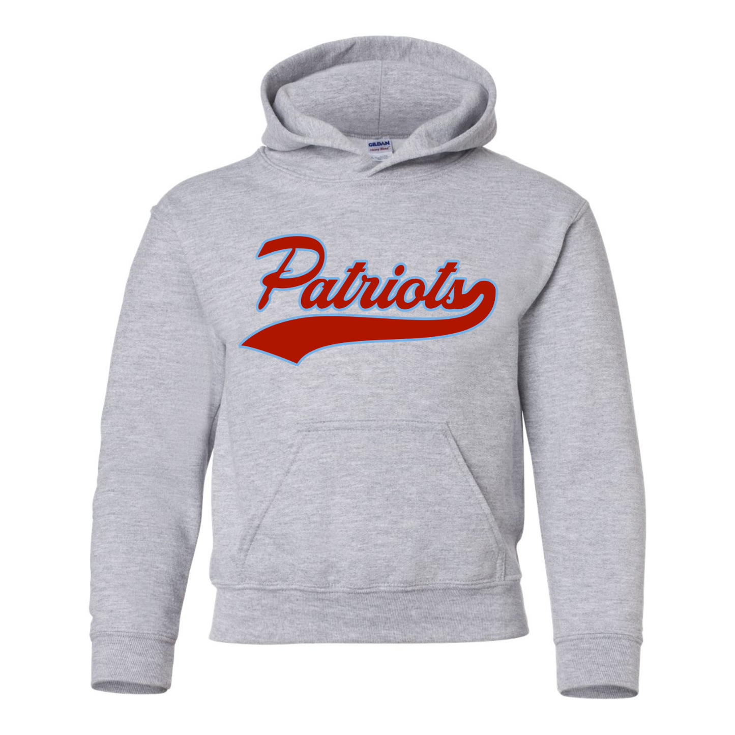 Patriots Script Cotton Hoodie