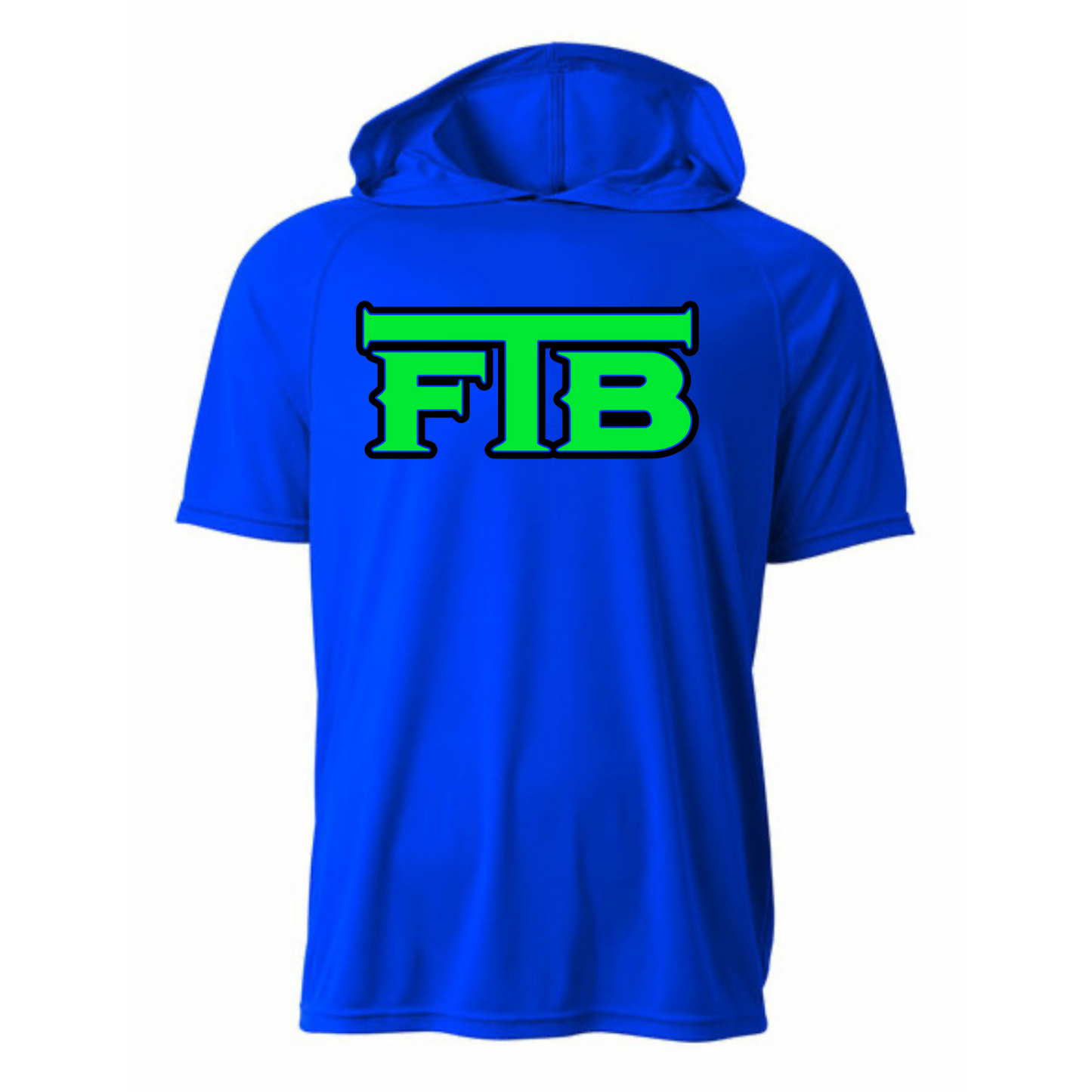 FTB Dri-Wick Short Sleeve Hooded T-Shirt Youth