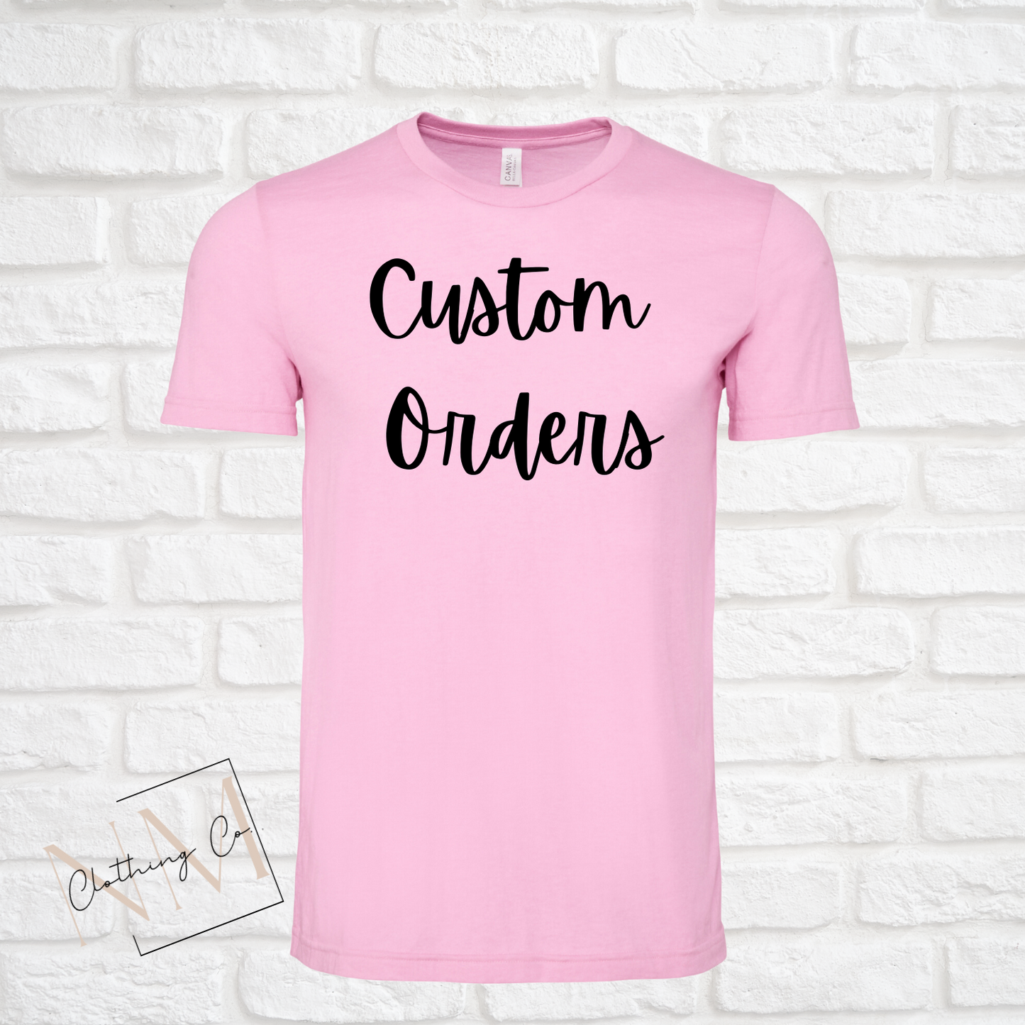 Custom Tee's - Front + Back design (Adult)