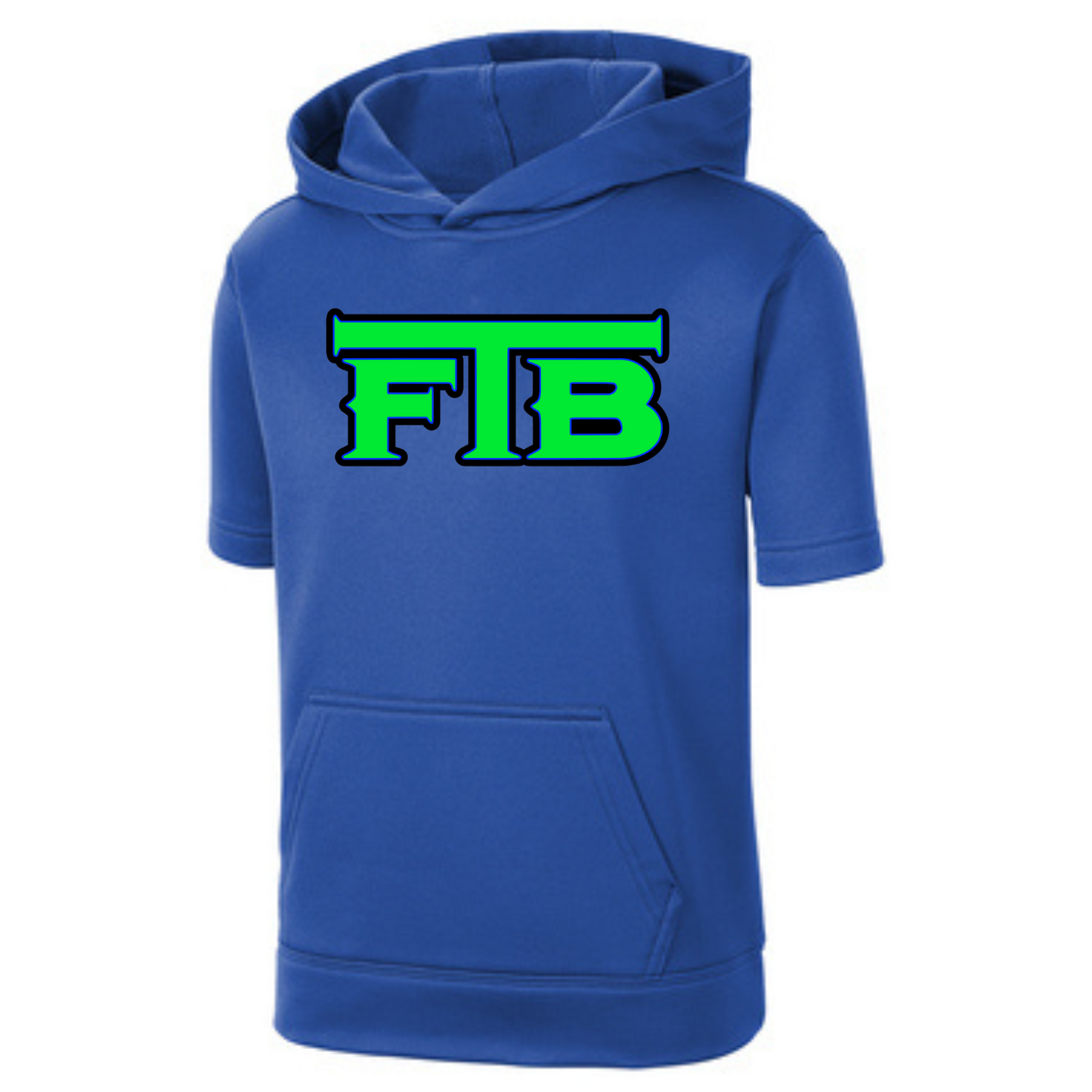 FTB Dri-Wick Short Sleeve Hoodie Adult