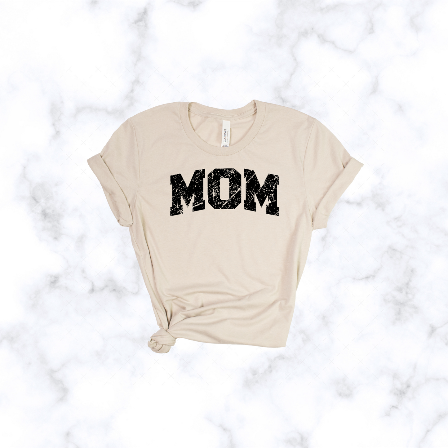 Mom Distressed Tee