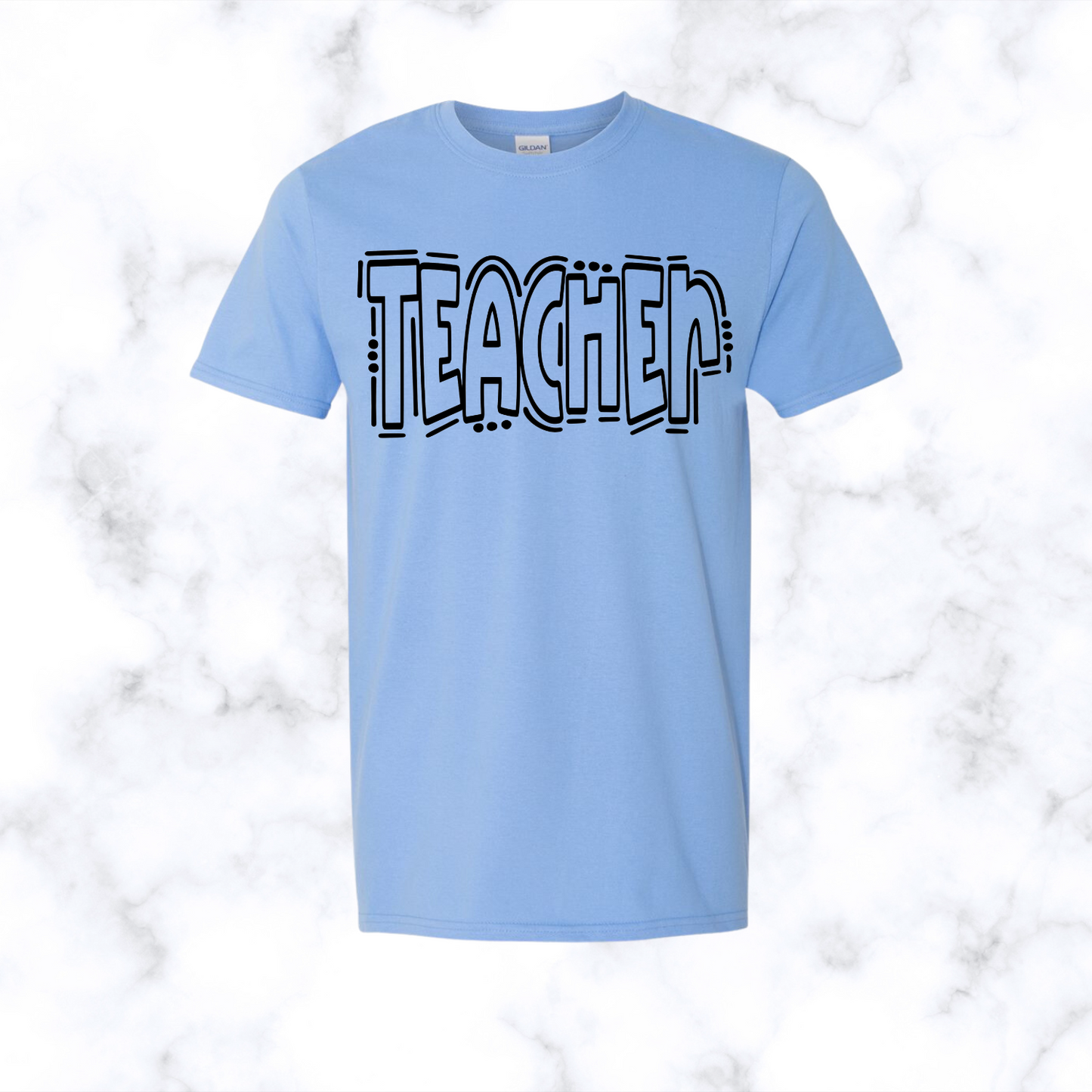 Wolfpack Teacher Doodle Tee Adult