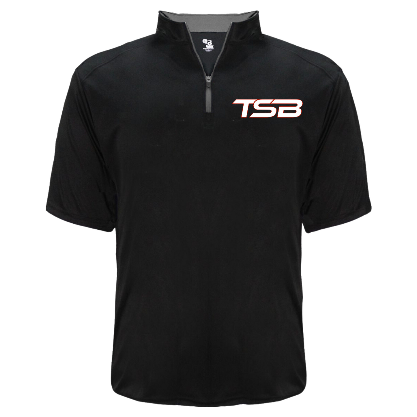 TSB Adult 1/4 Zip Short Sleeve Pullover