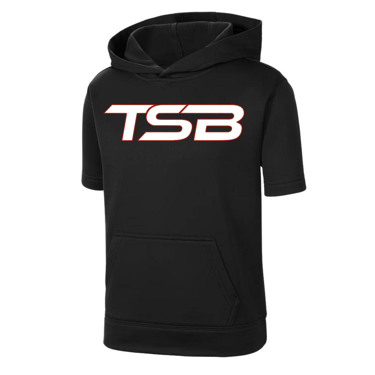 TSB Youth Short Sleeve Hooded Pullover