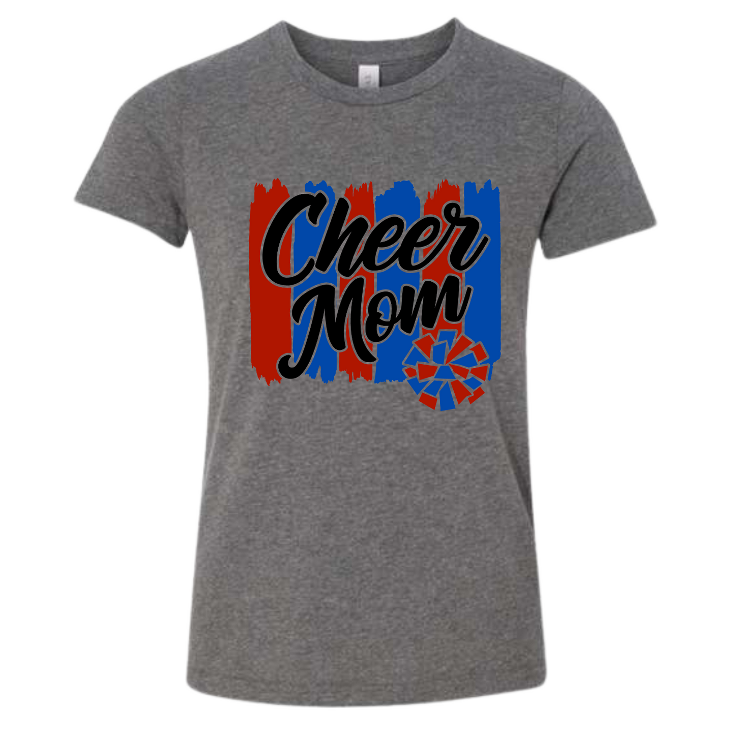 Cheer Mom Brush Stroke Tee Adult