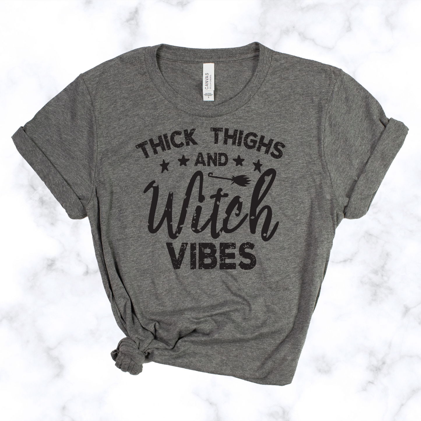 Thick Thighs + Witch Vibes Tee