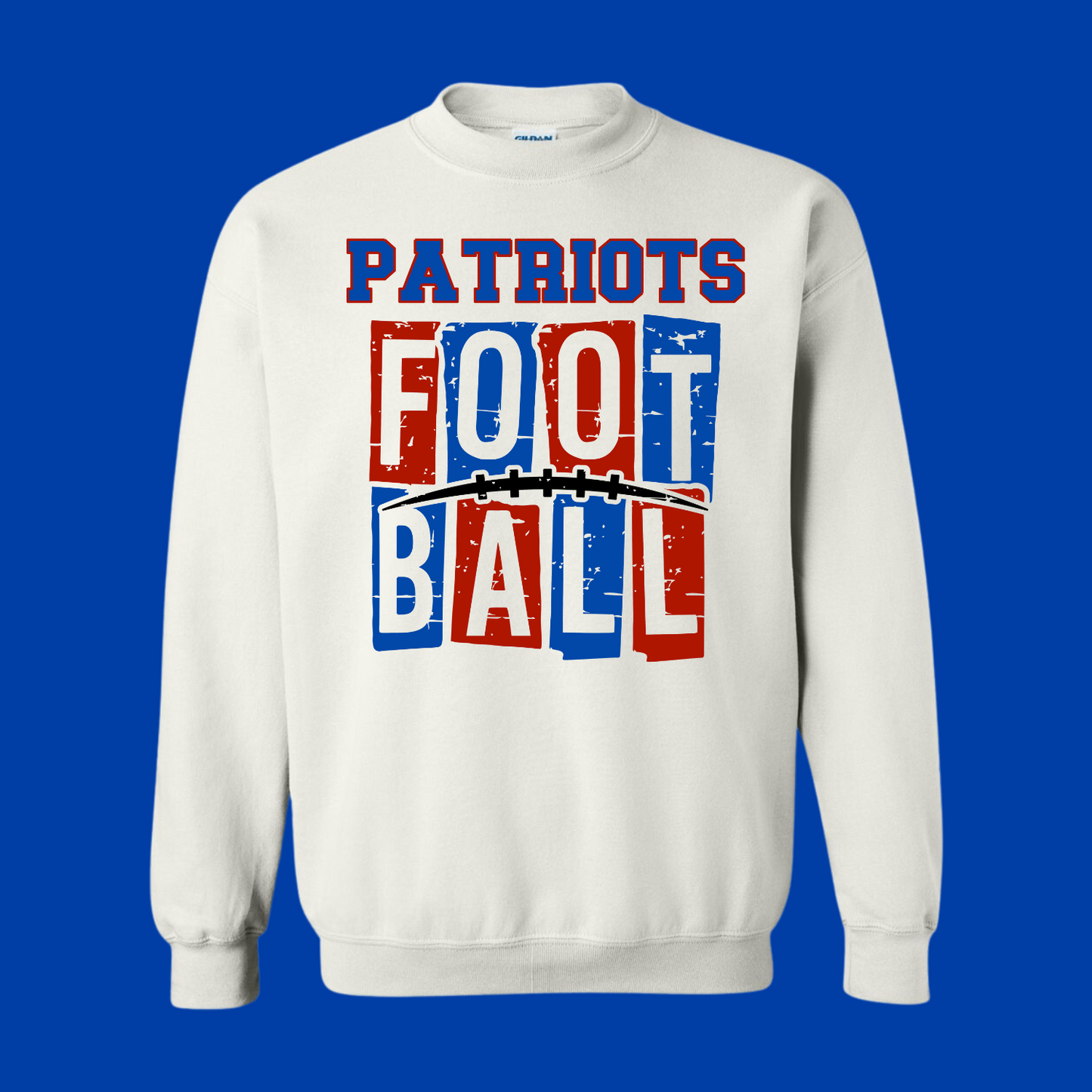 Patriots Grunge Sweatshirt Youth