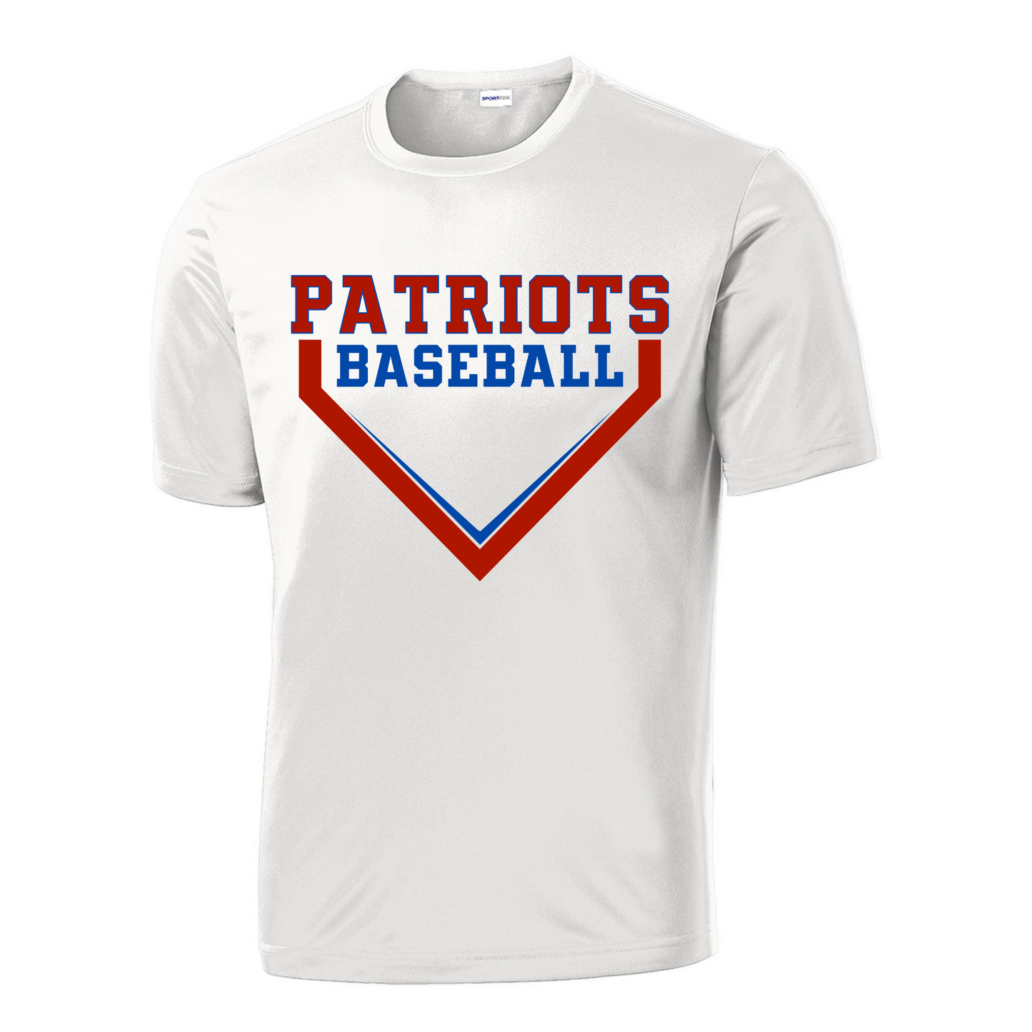 Patriots Home Plate Adult Short Sleeve Tee