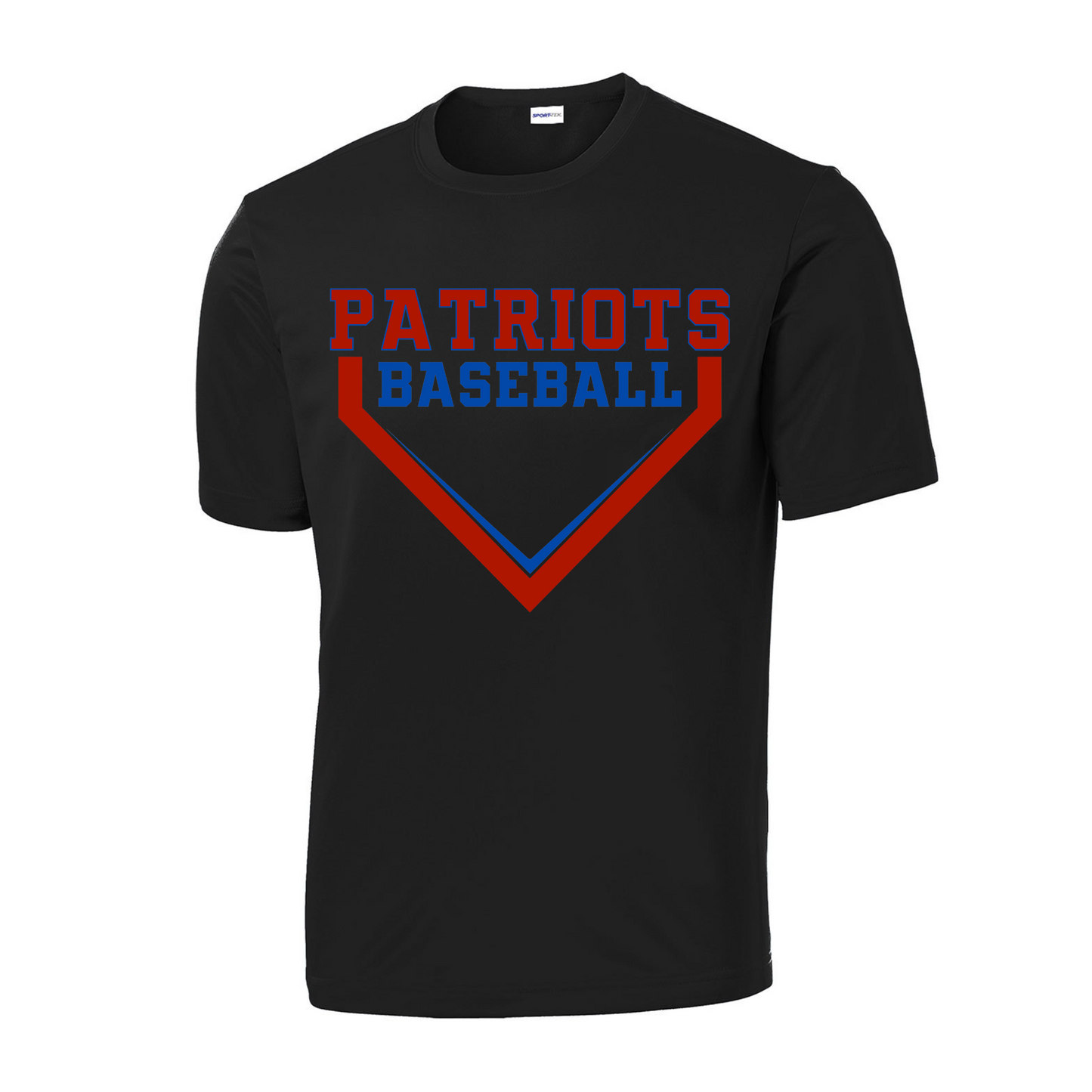 Patriots Home Plate Adult Short Sleeve Tee