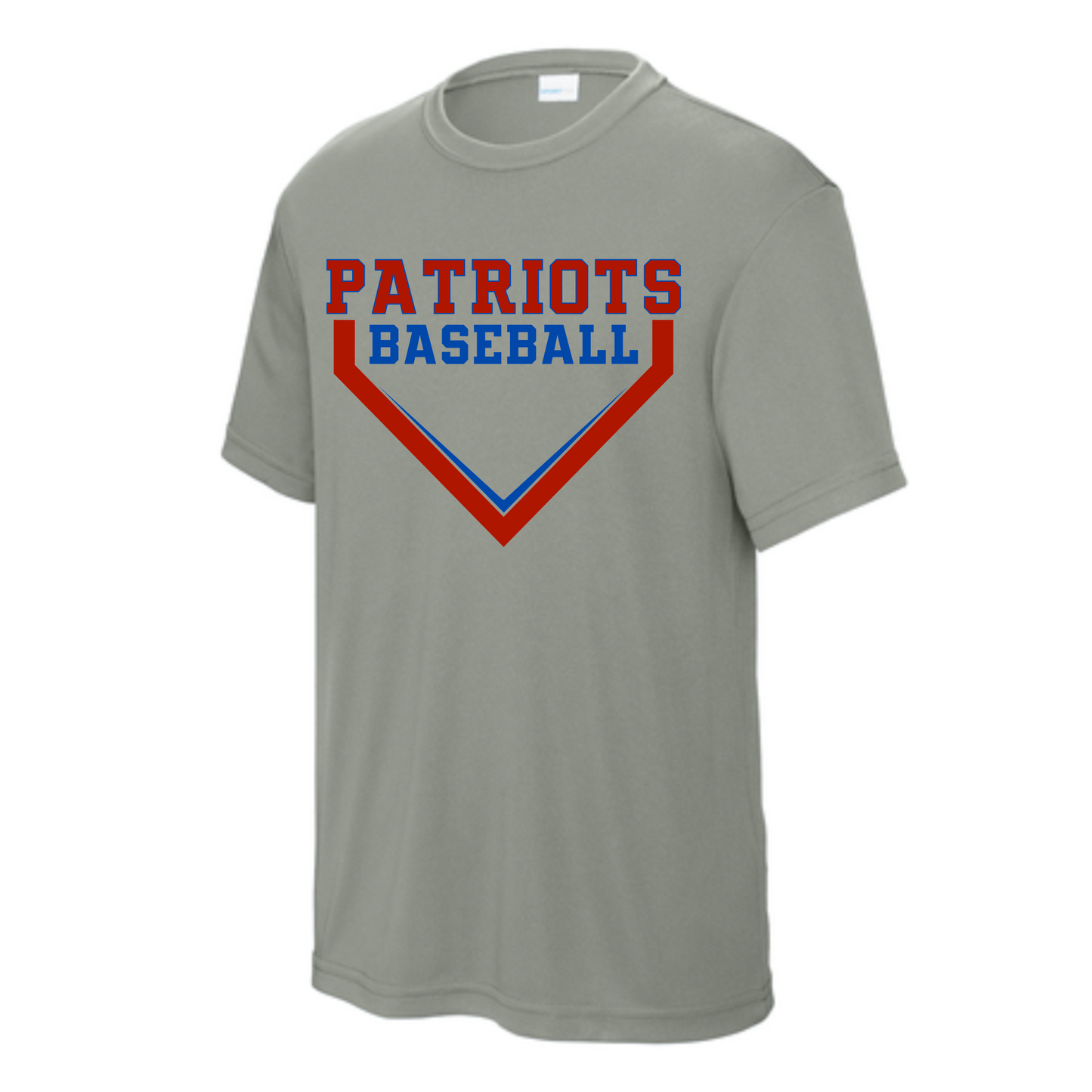 Patriots Home Plate Adult Short Sleeve Tee