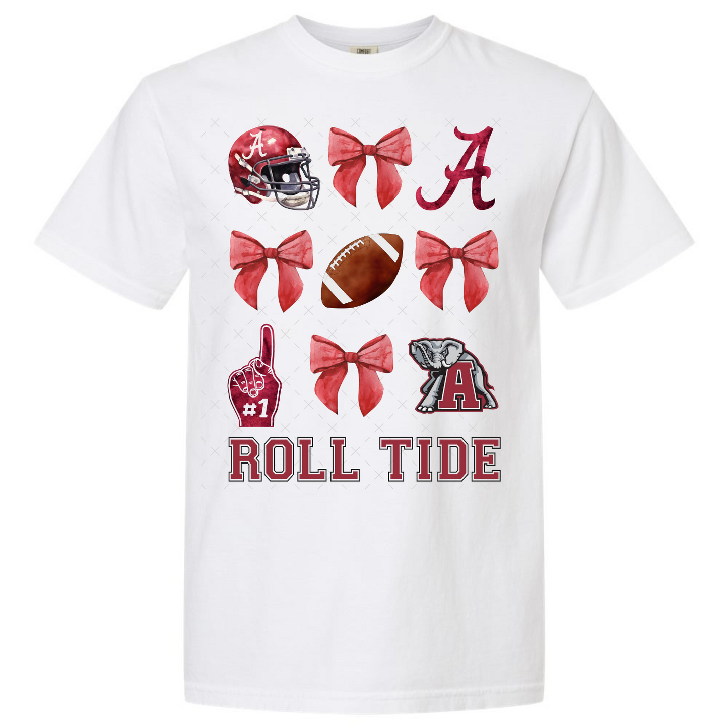 Alabama Football + Coquette Bows