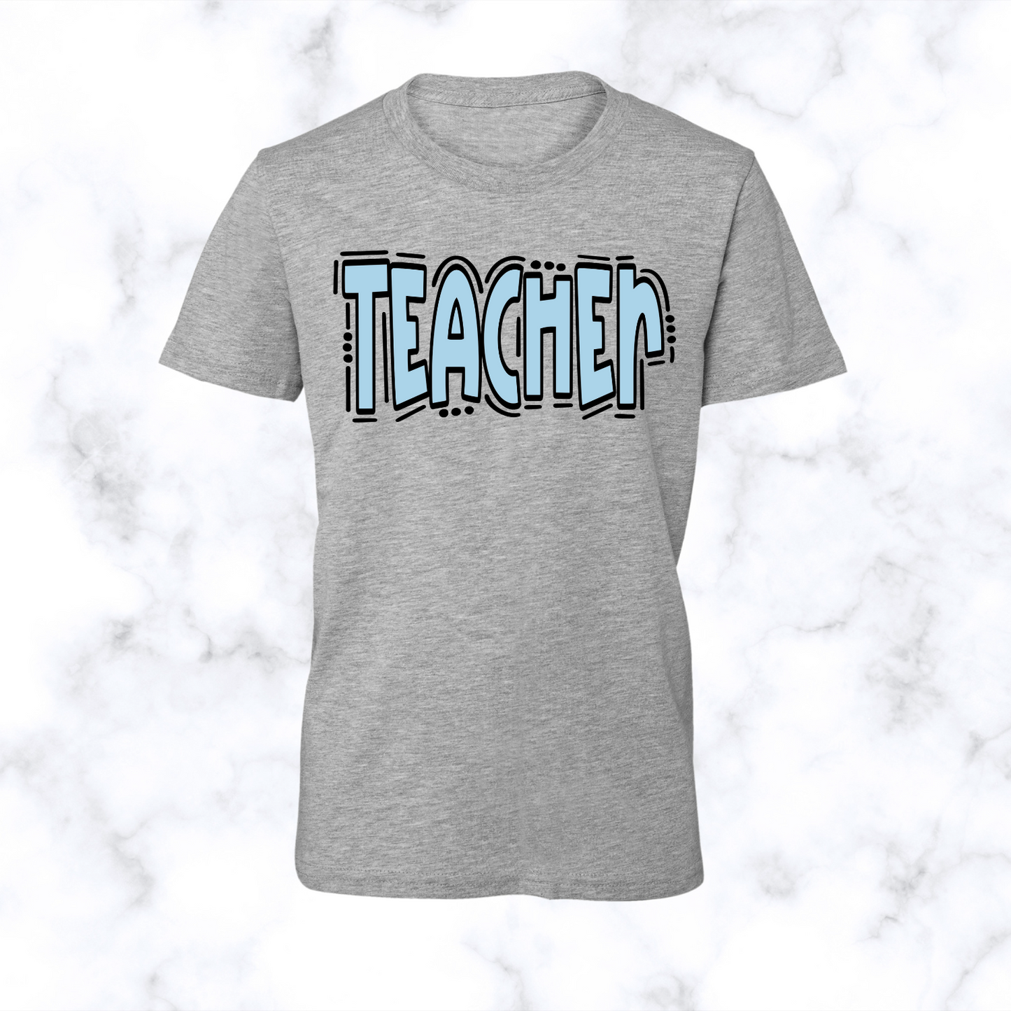 Wolfpack Teacher Doodle Tee Adult