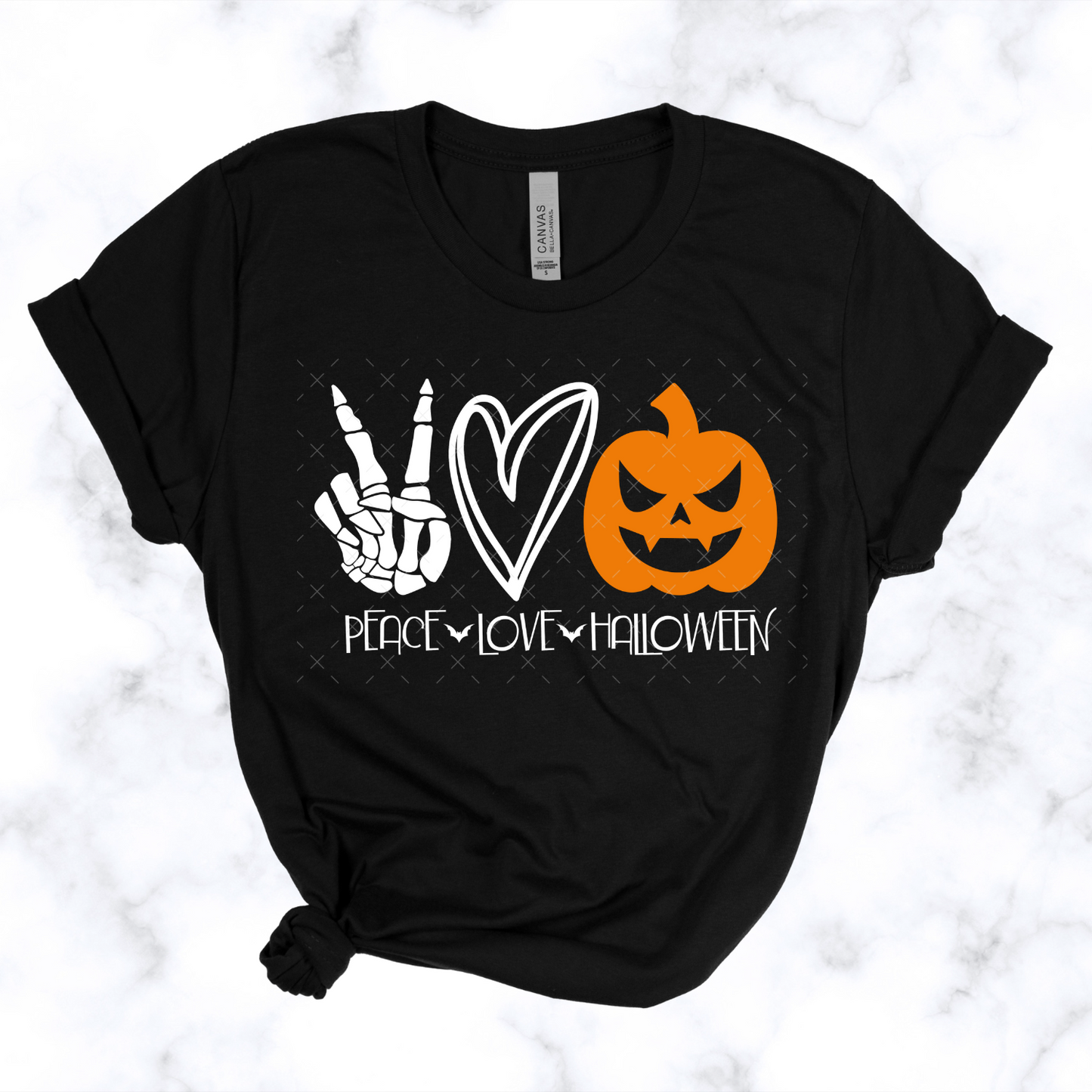 Peace Love Halloween Tee